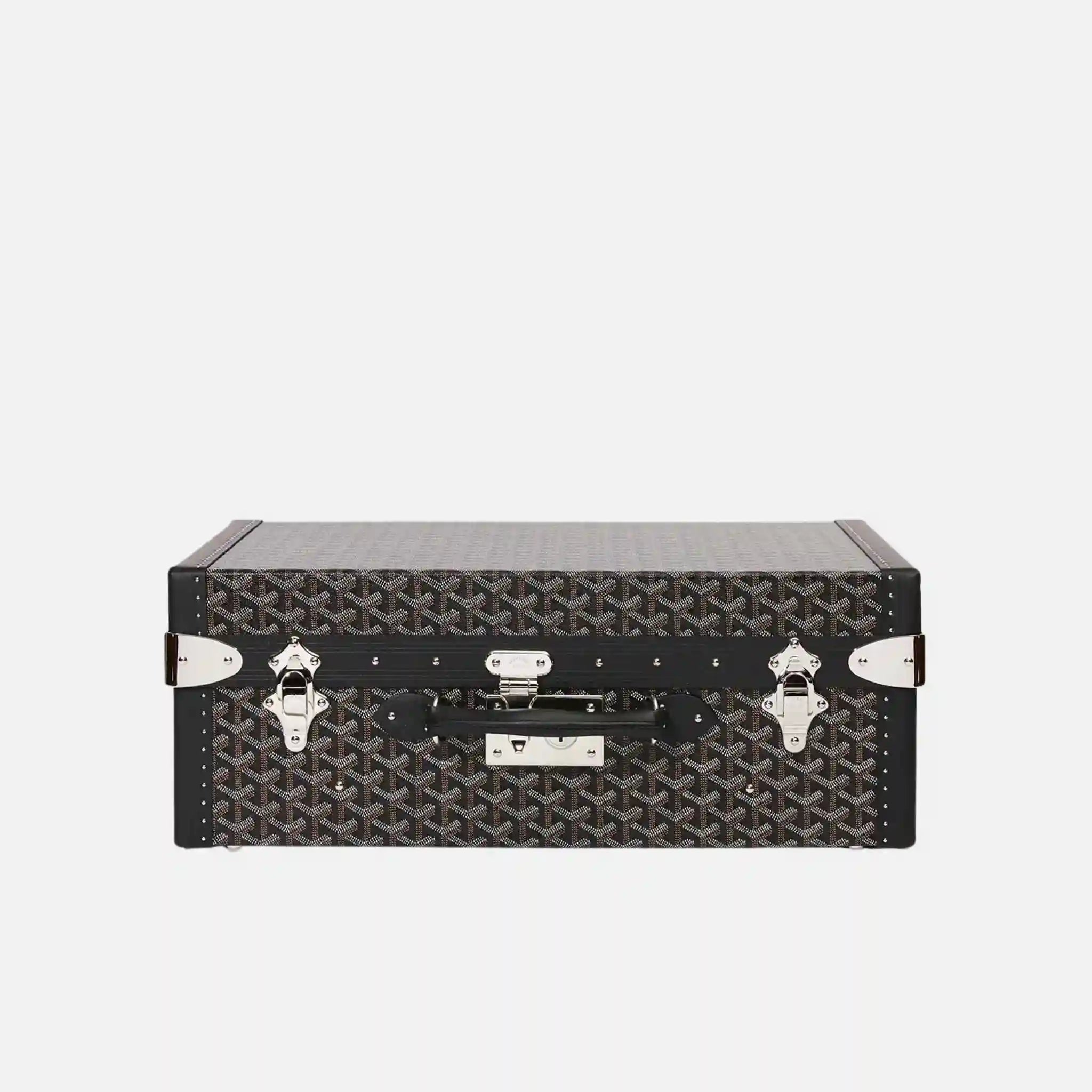 Goyard Grand Hotel 50 Case, Black, Front