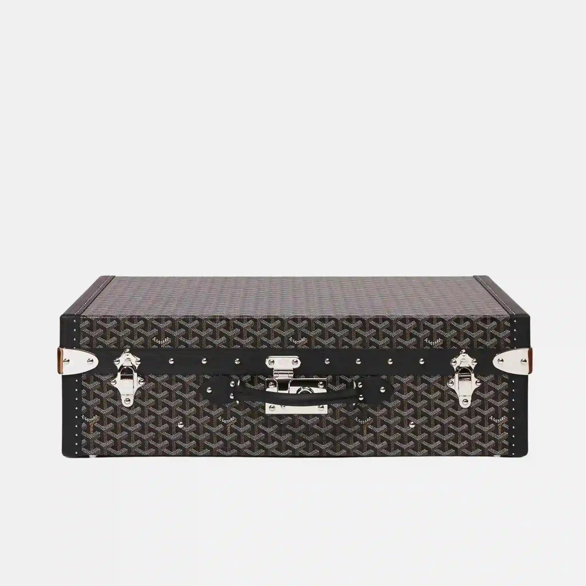 Goyard Grand Hotel 65 Case, Black, Front