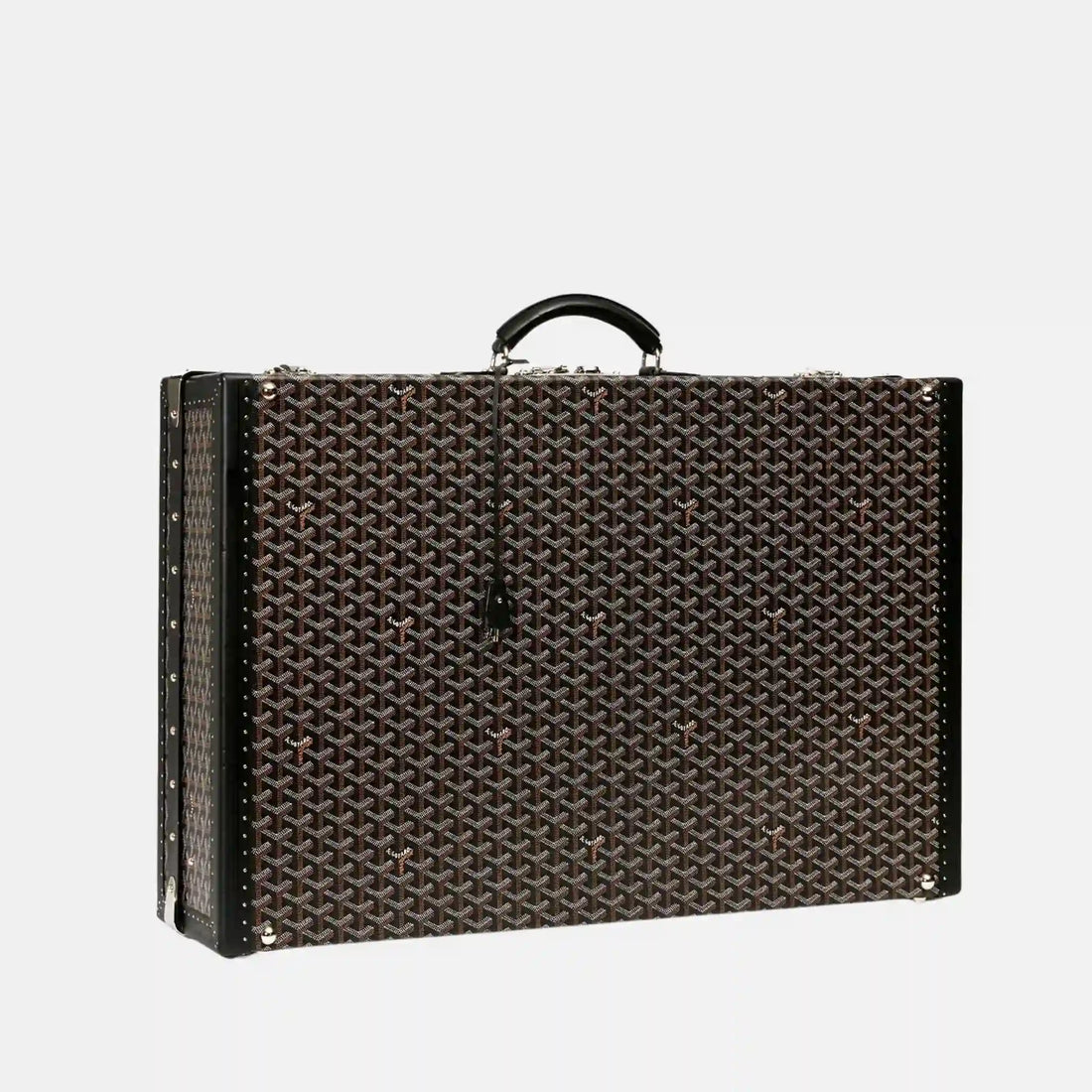 Goyard Grand Hotel 70 Case, Black, Front