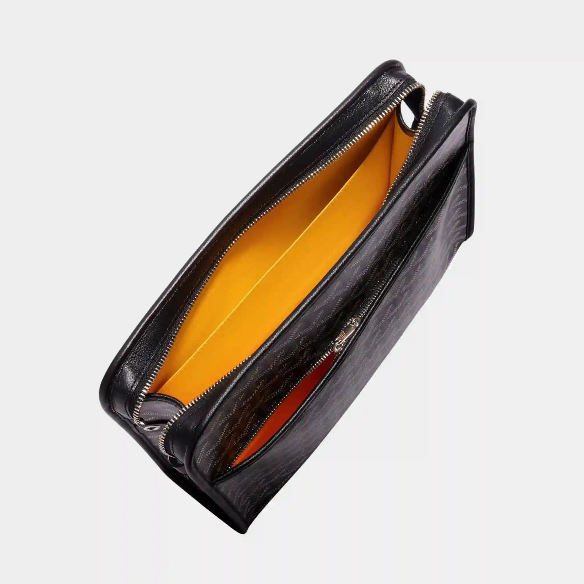 Goyard Jouvence GM Toiletry Bag, Black, Inside View