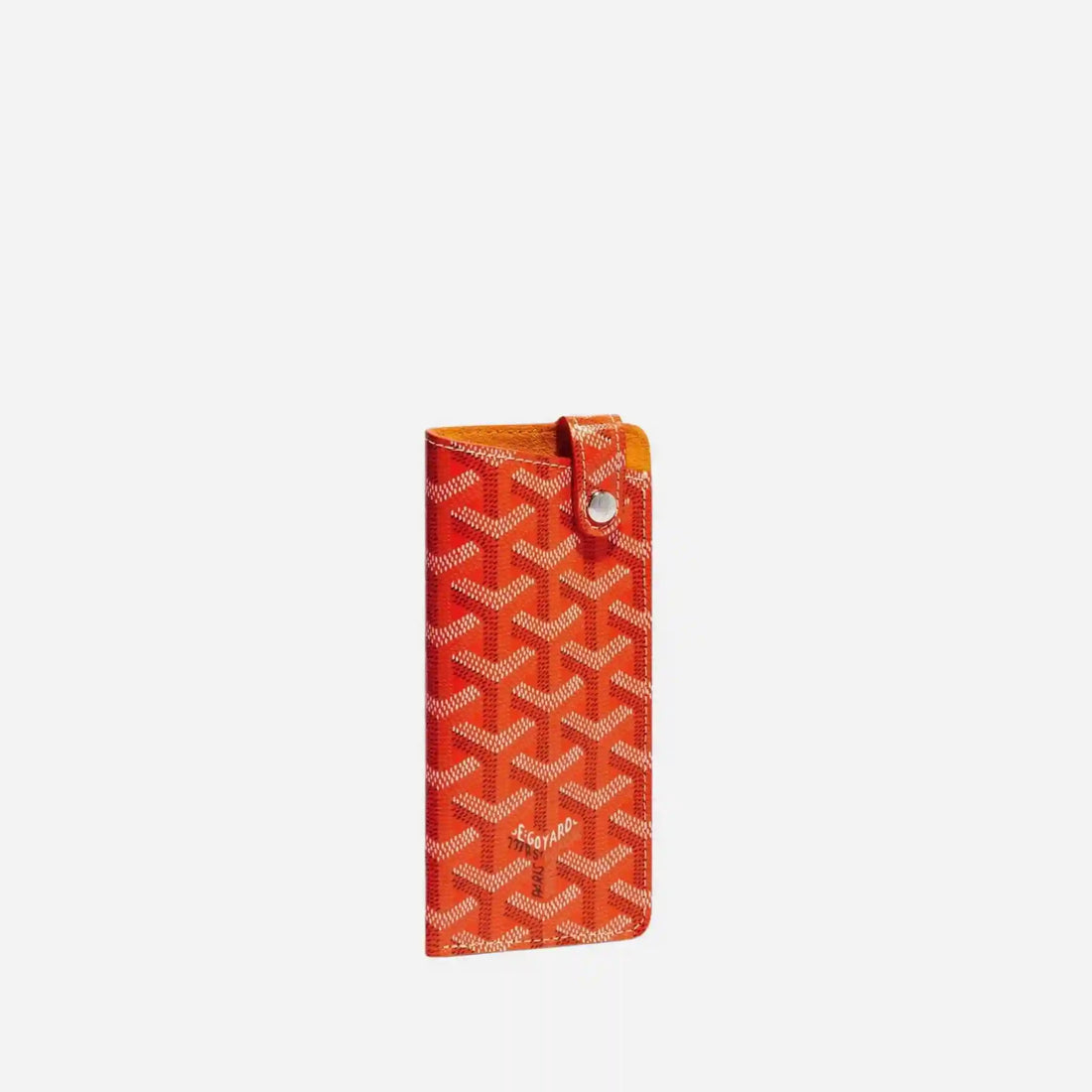 Goyard Montmartre PM Glasses Case, Orange