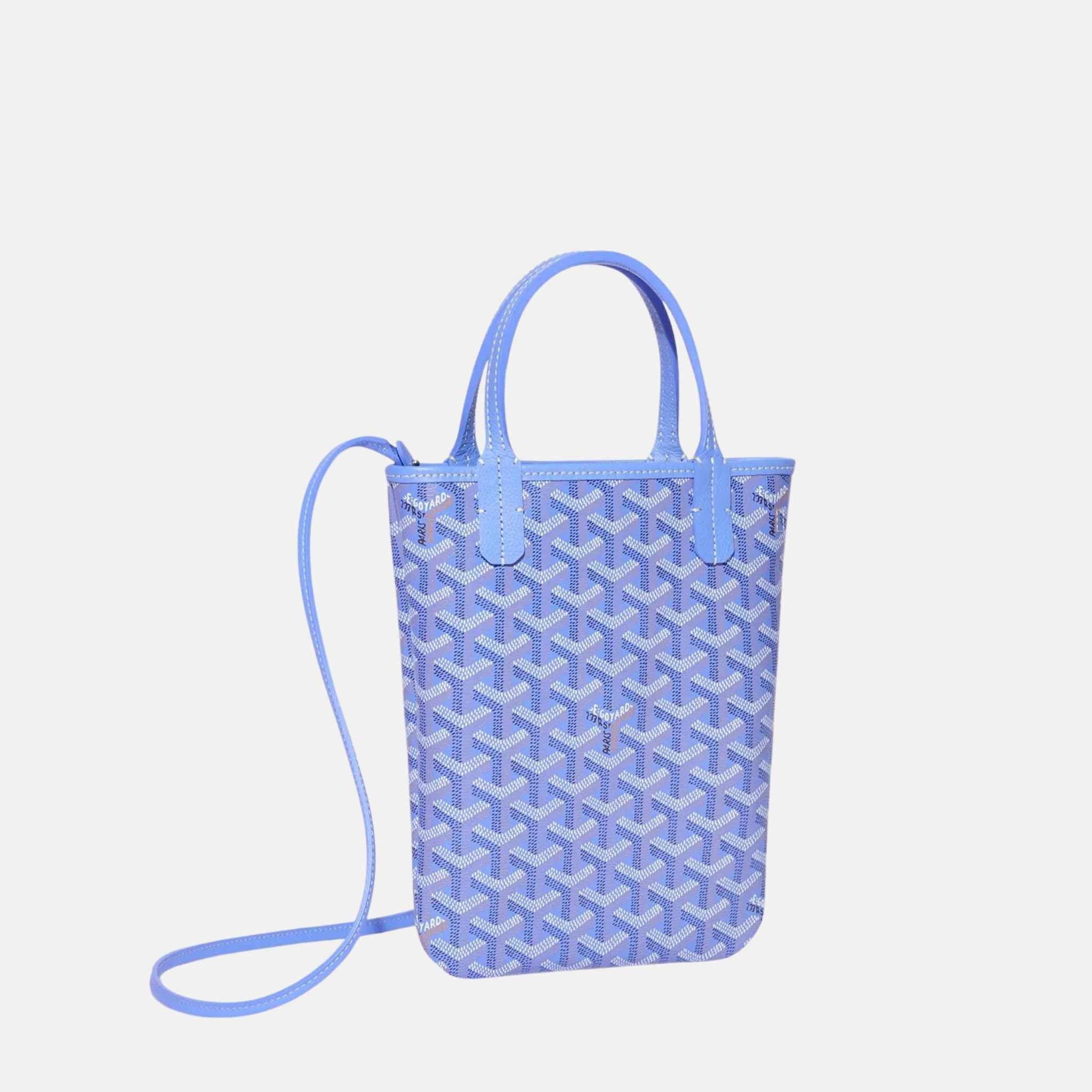 Goyard Poitiers PM Bag Limited Edition, Iris, Front