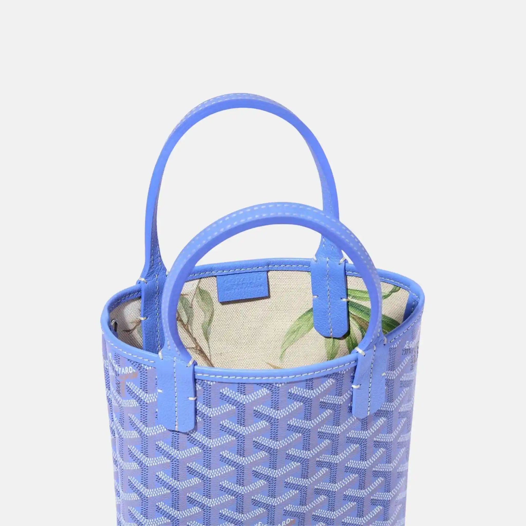 Goyard Poitiers PM Bag Limited Edition, Iris, Inside