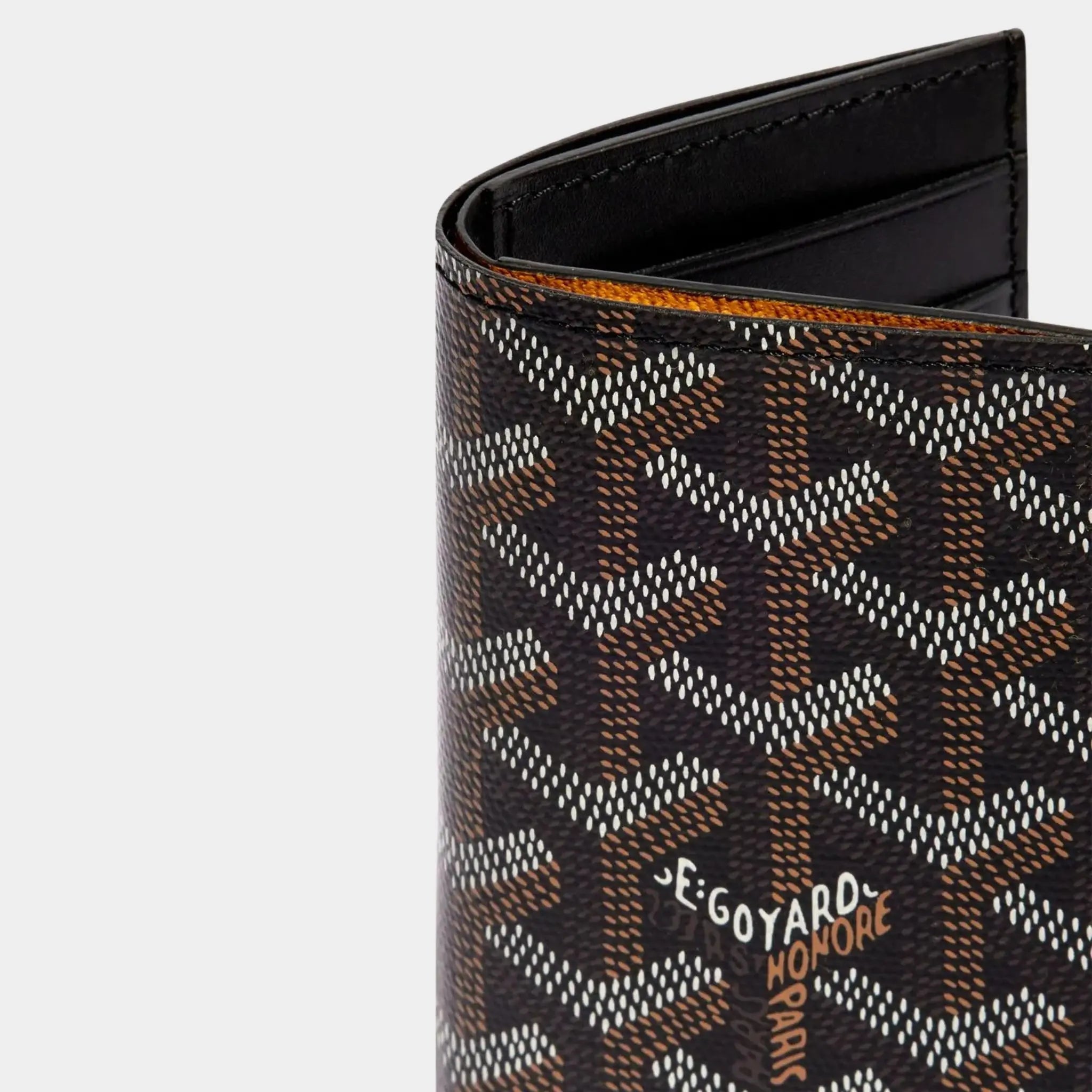 Goyard Saint Pierre Card Wallet, Black