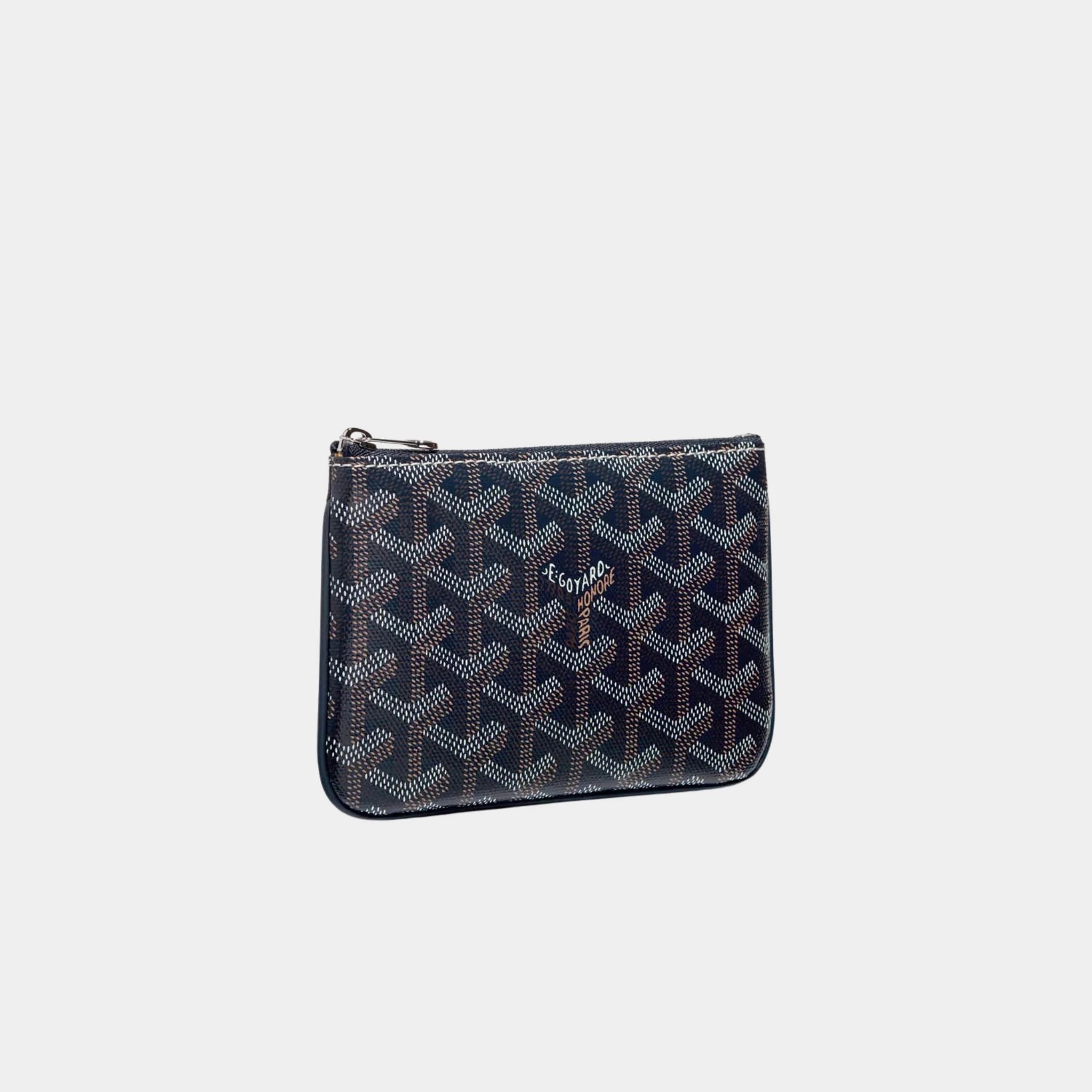Goyard Senat PM Pouch Navy Blue