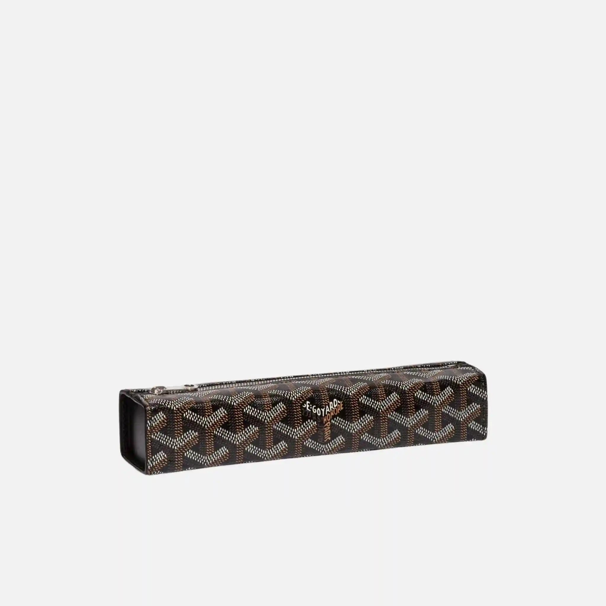 Goyard Trousse, Black, Front