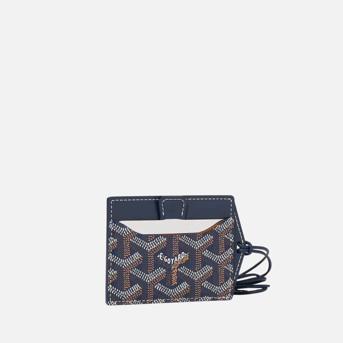 Goyard Venus Bag Mirror, Navy Blue, Front