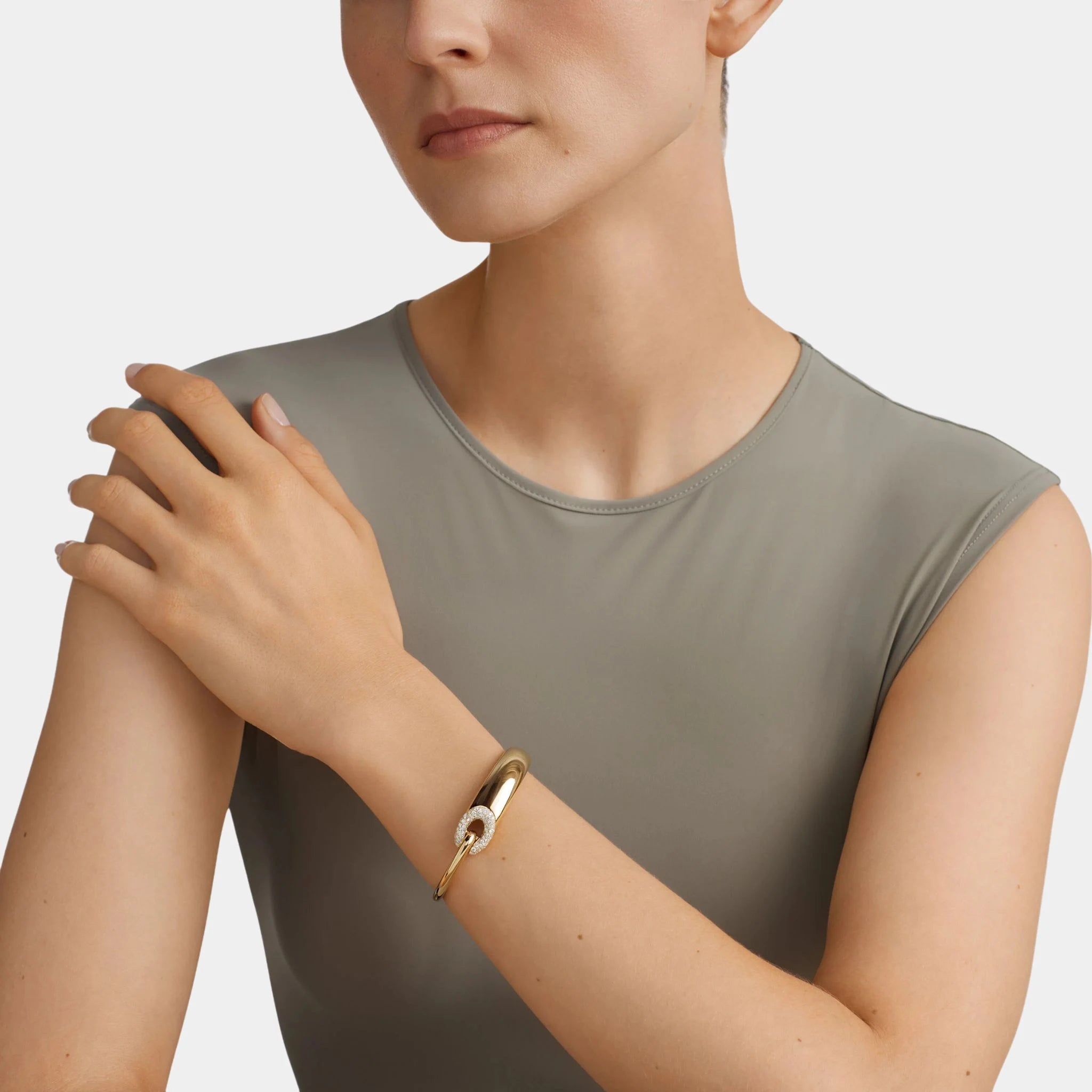 Be Together Large Diamond Bangle