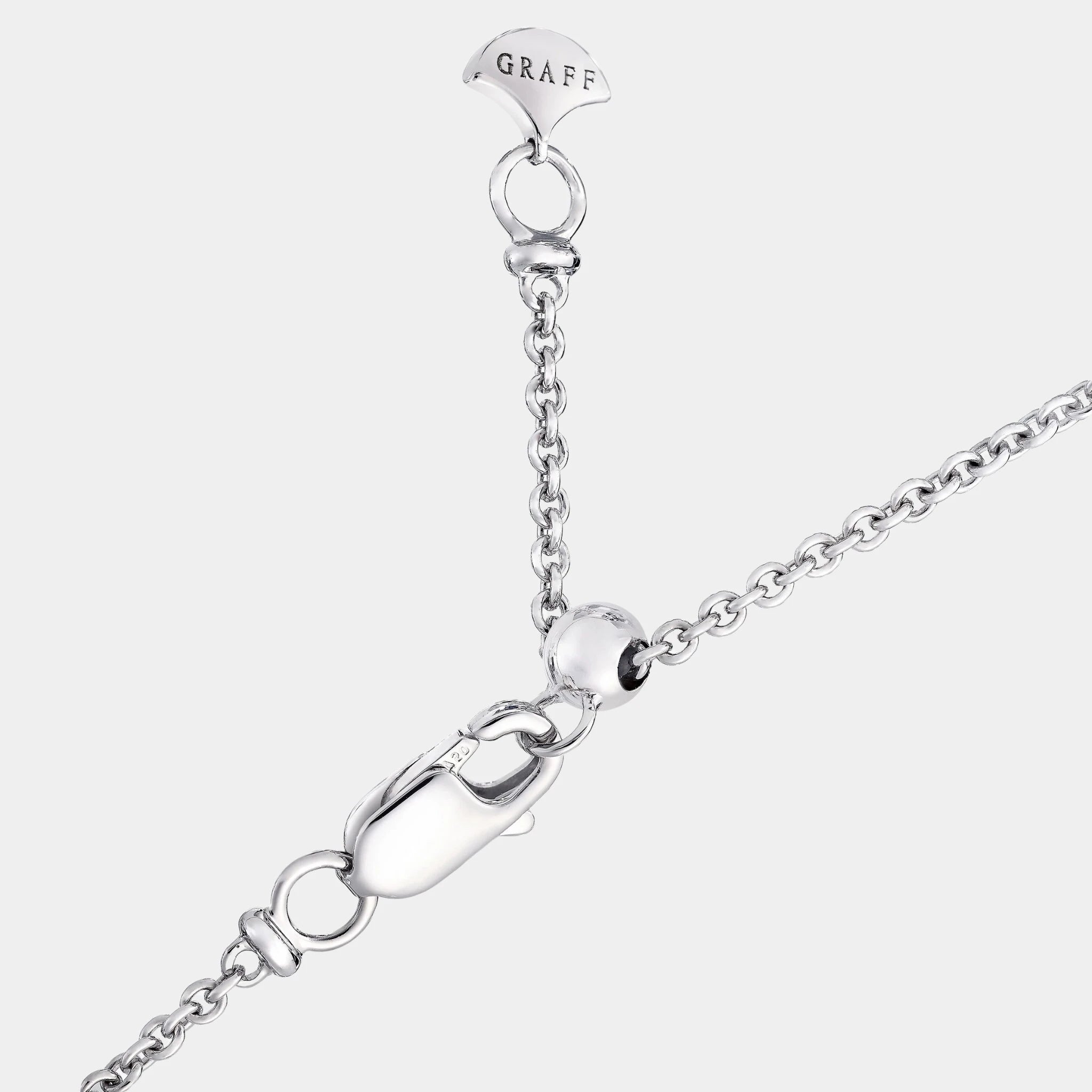 Graff Tildas Bow Pavé Diamond Pendant, Back