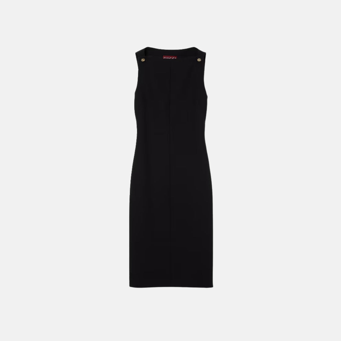 Gucci Cotton Crepe Dress, Front