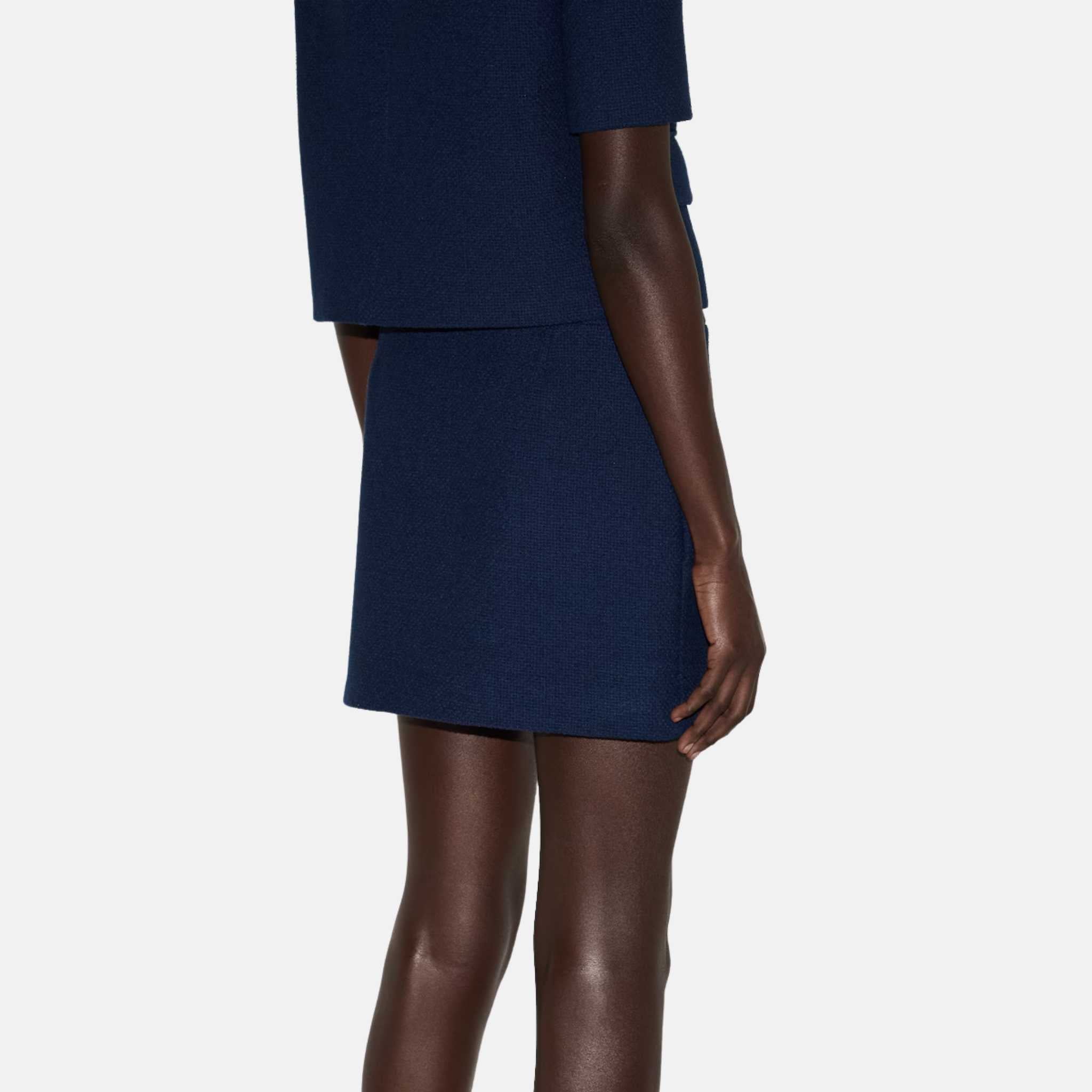 Gucci Cotton Tweed Skirt, Back