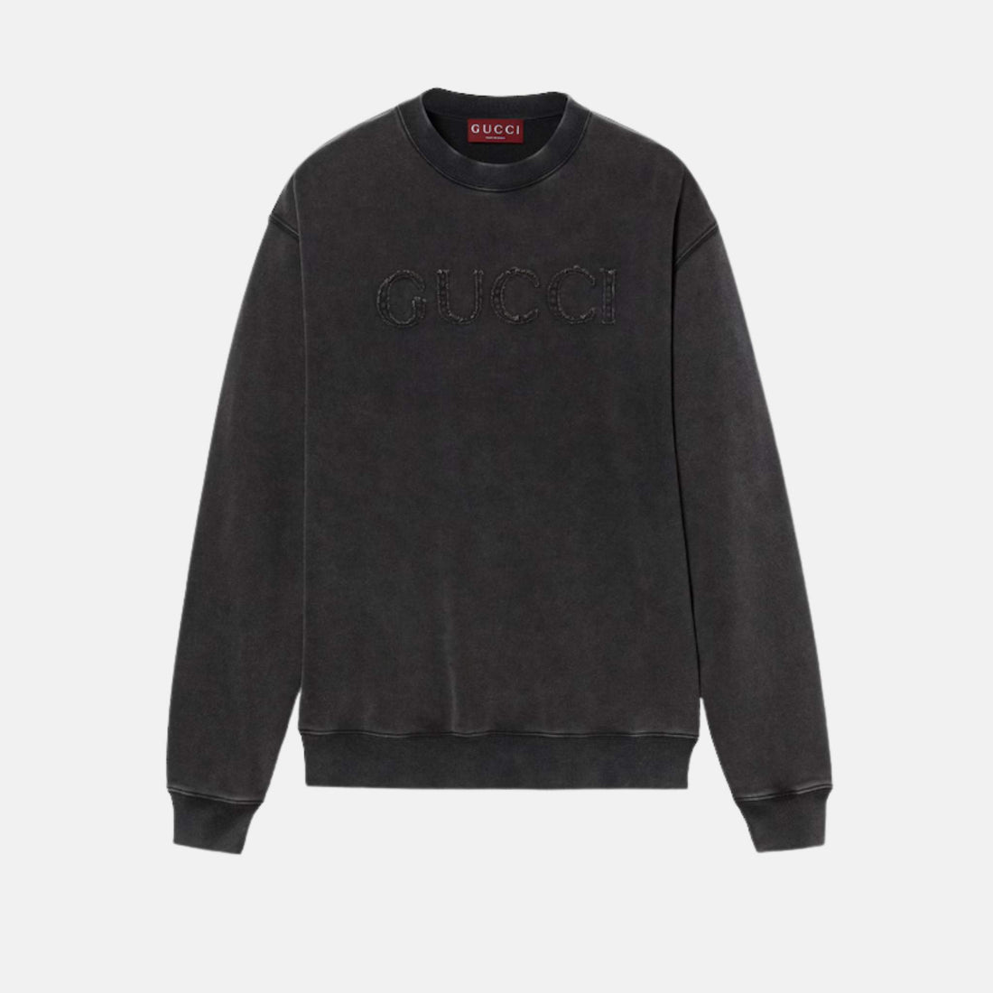 Gucci Embroidered Cotton Sweatshirt, Front