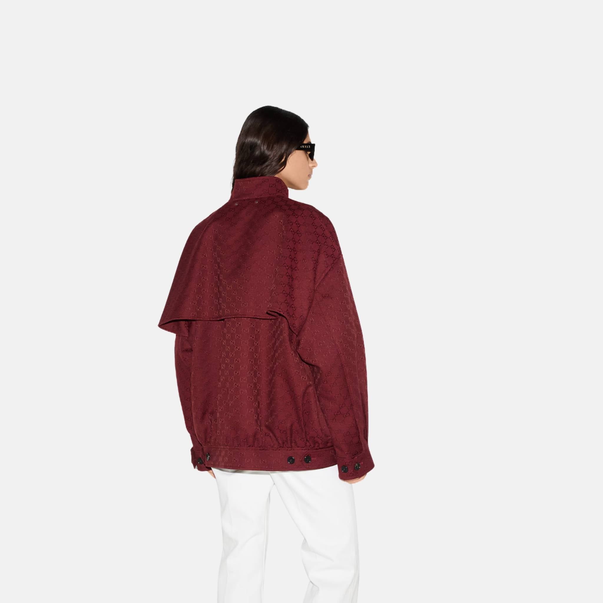 Gucci GG Canvas Bomber Jacket, Back
