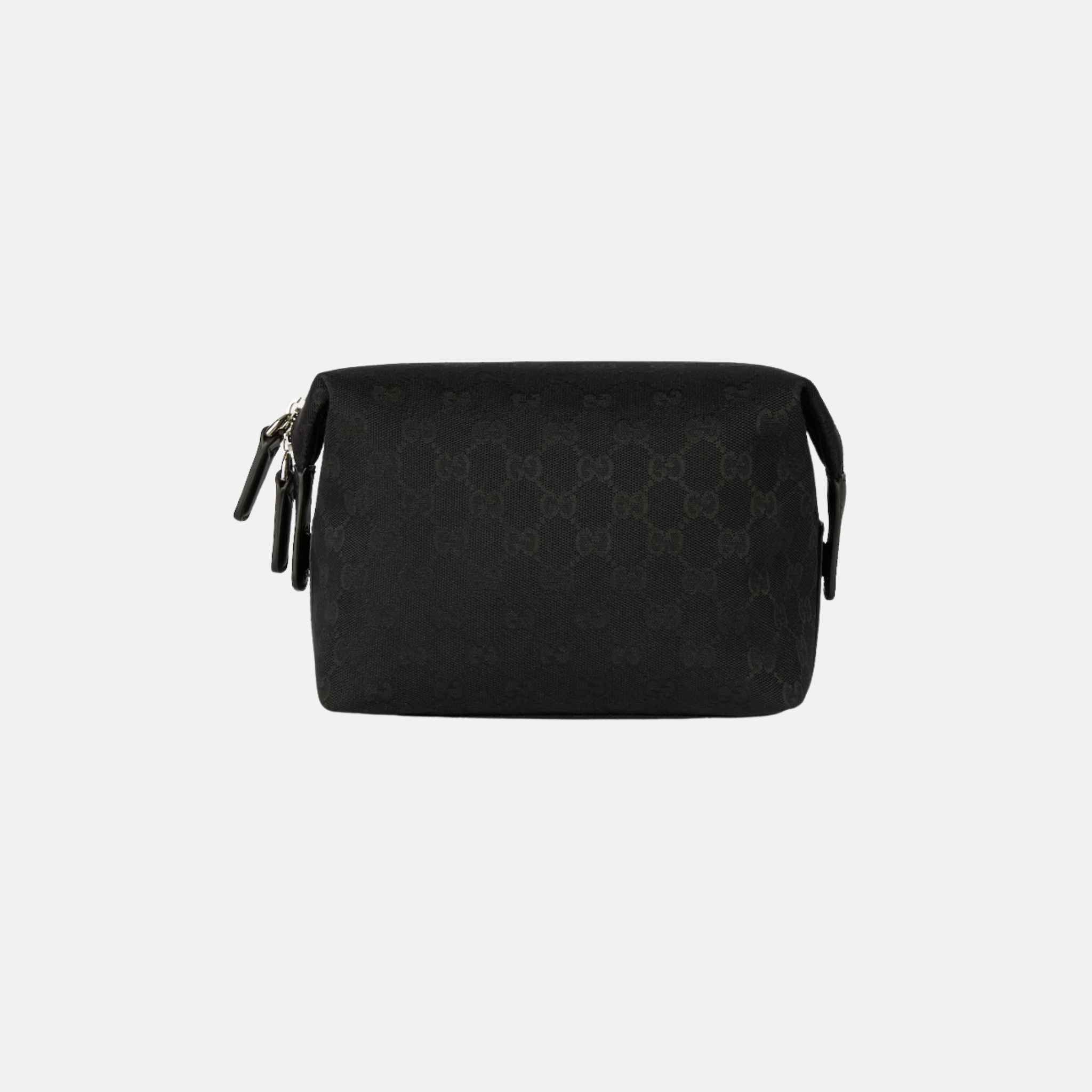 Gucci GG Canvas Small Toiletry Case, Black, Back