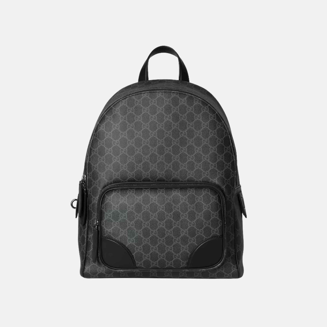 Gucci GG Emblem Medium Backpack, Front