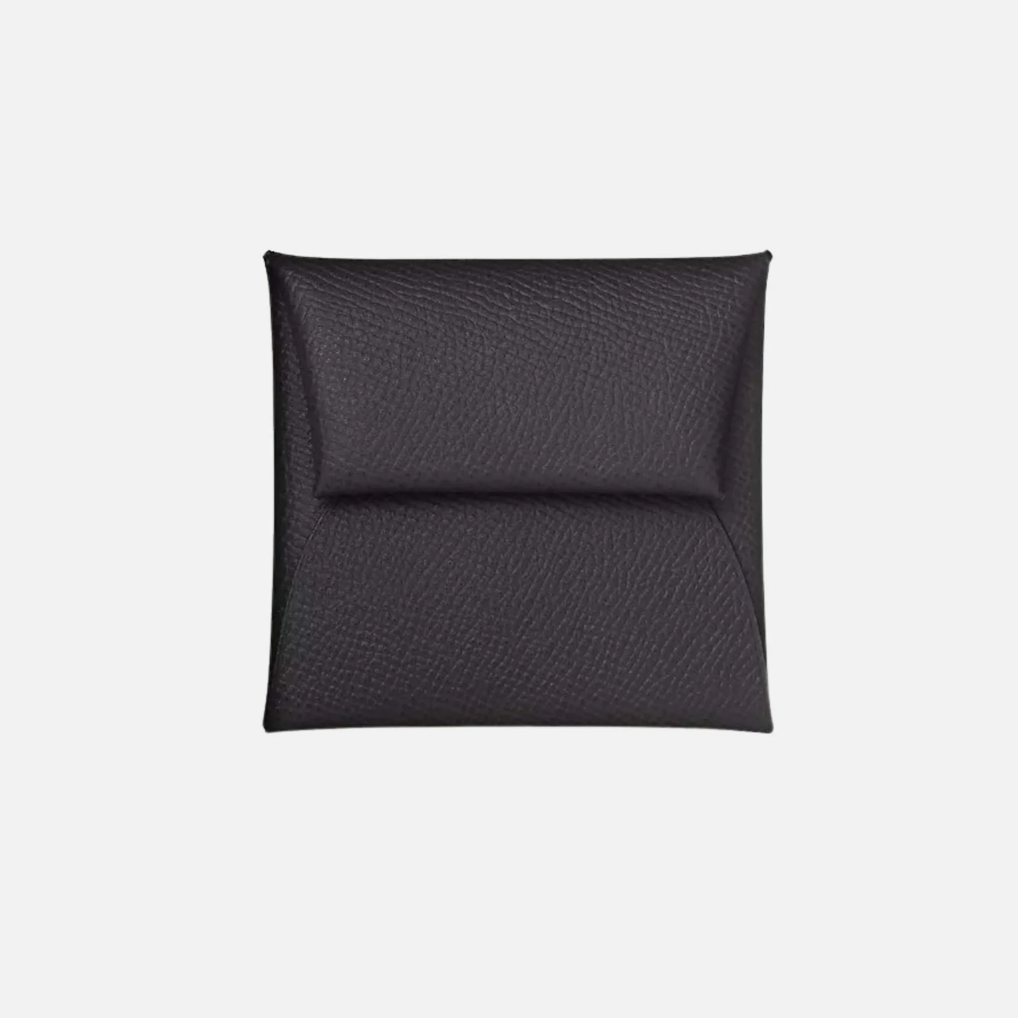 Hermes Bastia Purse Epsom Calfskin Black