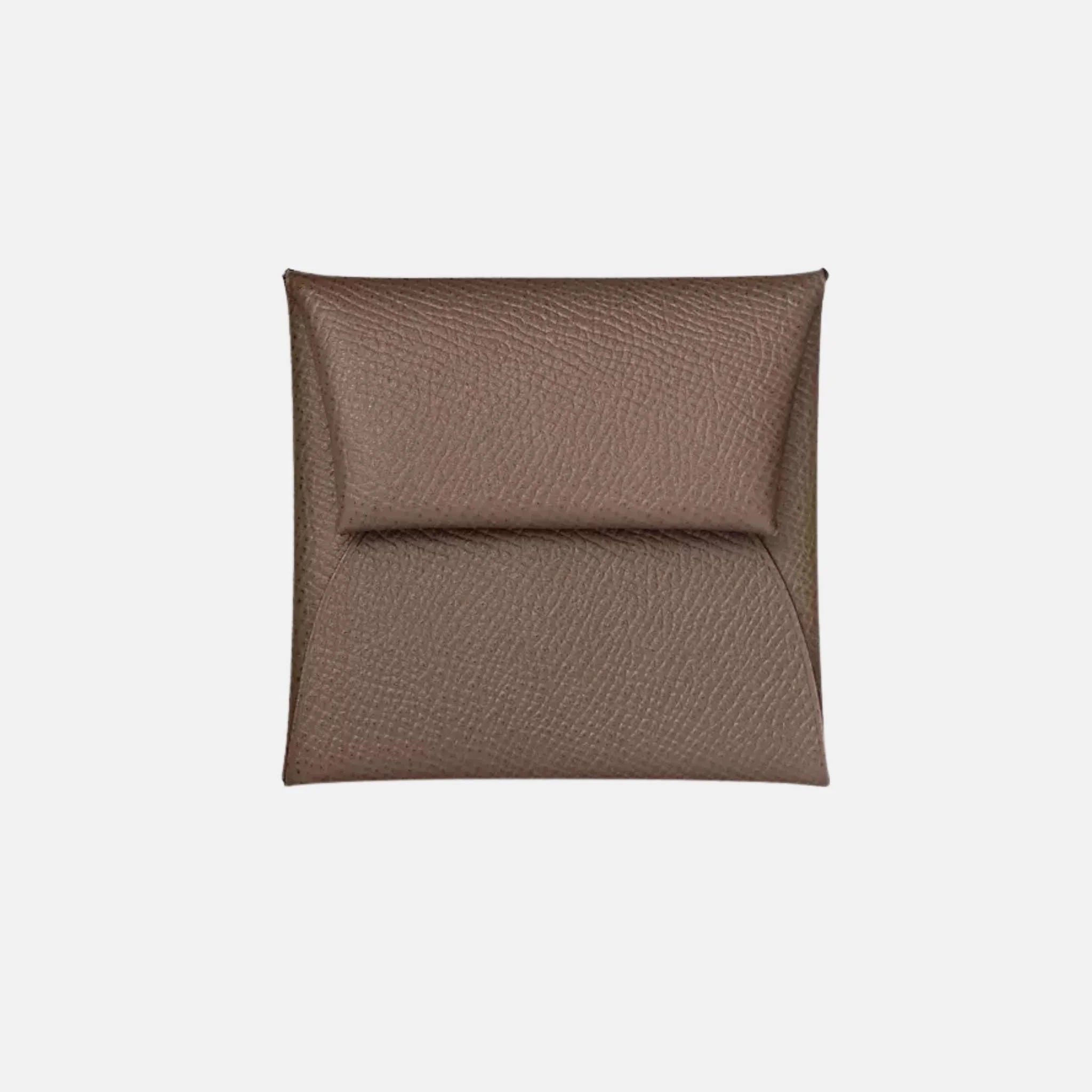 Hermes Bastia Purse Epsom Calfskin Etoupe