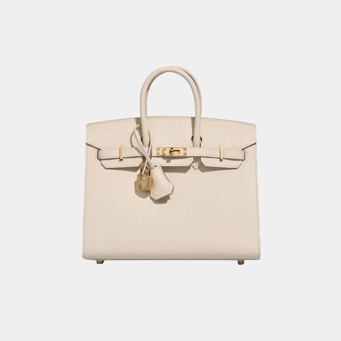 Hermes Birkin 25 Epsom Craie GHW, Front