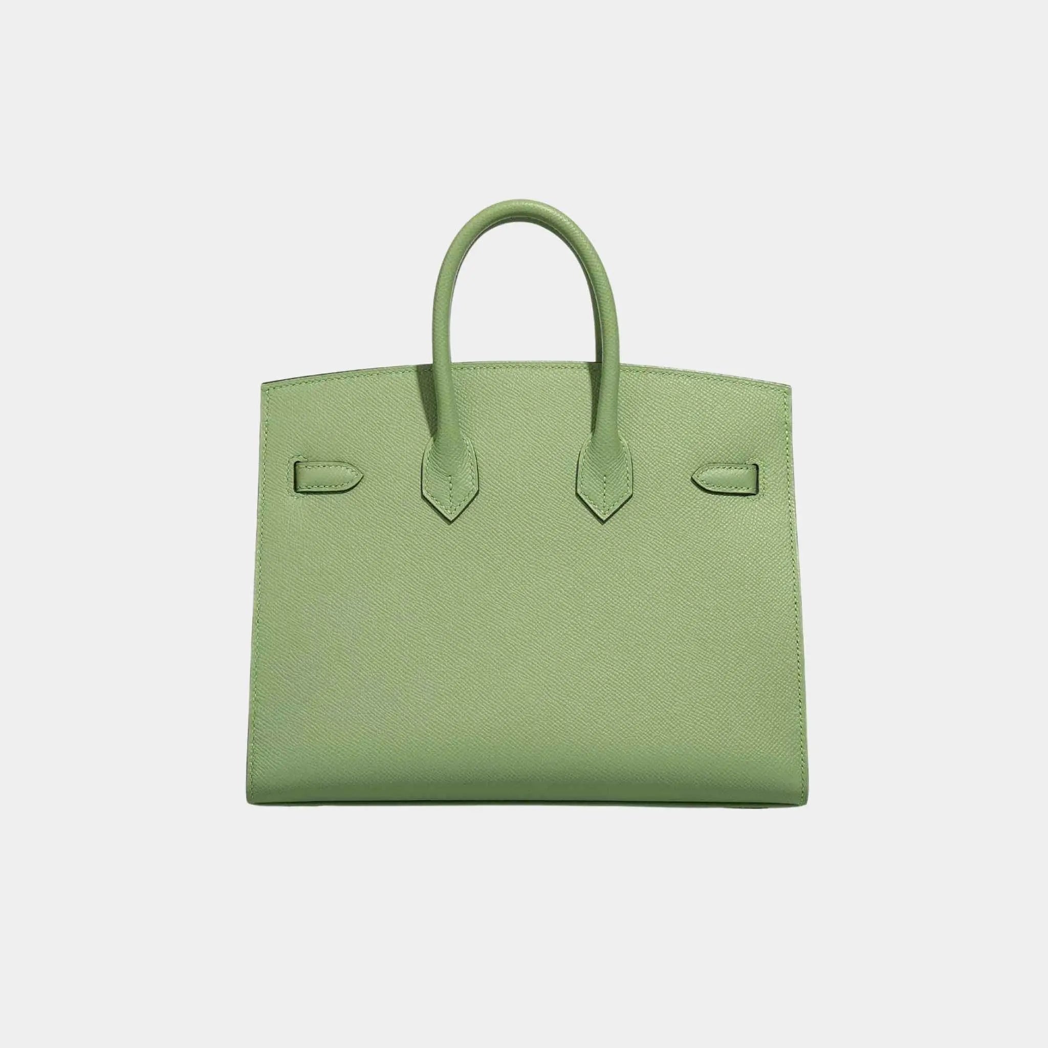 Hermes Birkin 25 Epsom Vert Criquet, Back