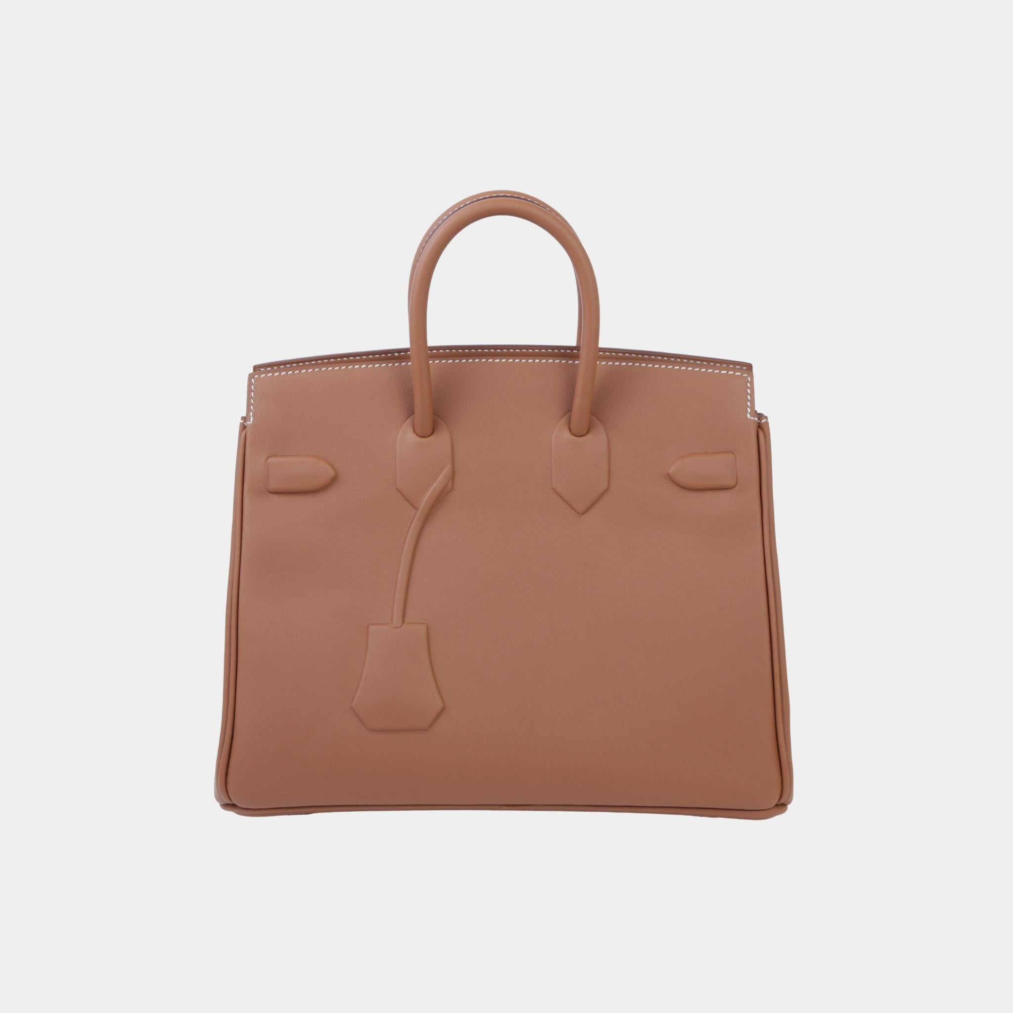 Hermes Birkin 25 Shadow Swift Gold PHW, Back