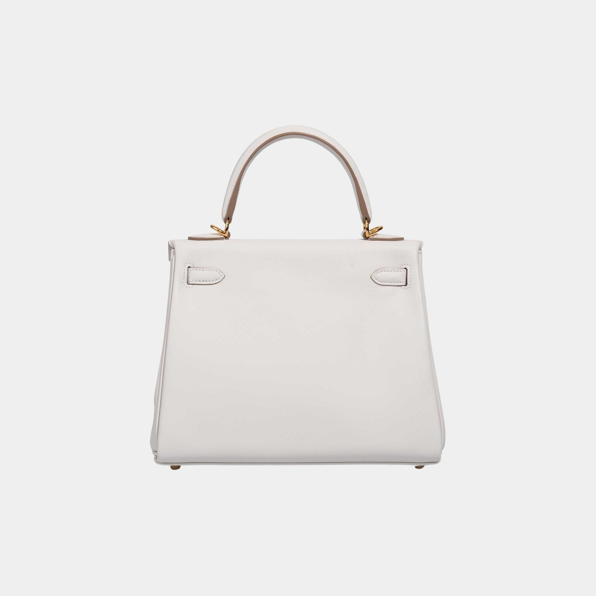Hermes Kelly 25 Swift Gris Pale, Back