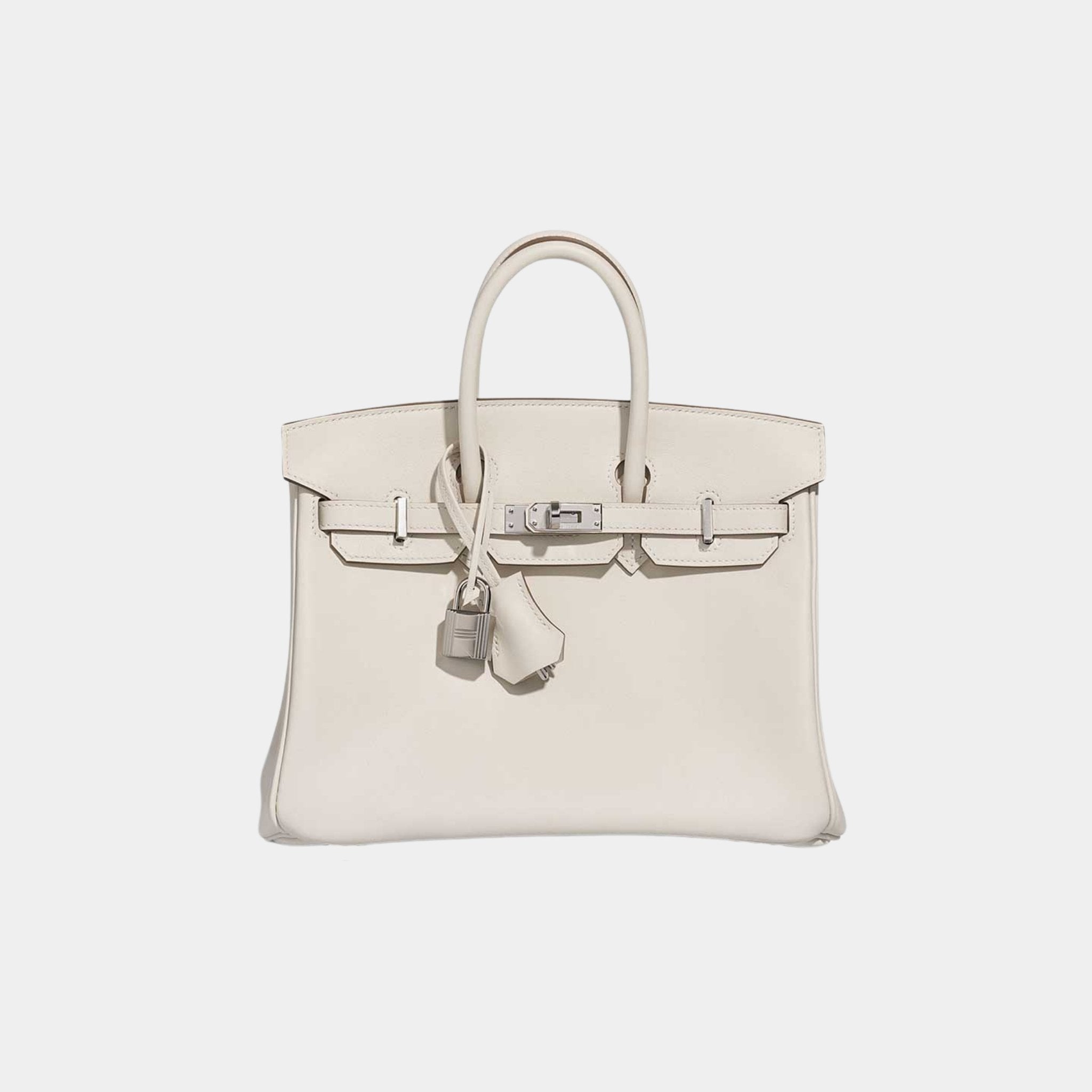 Hermes Birkin 25 Swift Mushroom, Front