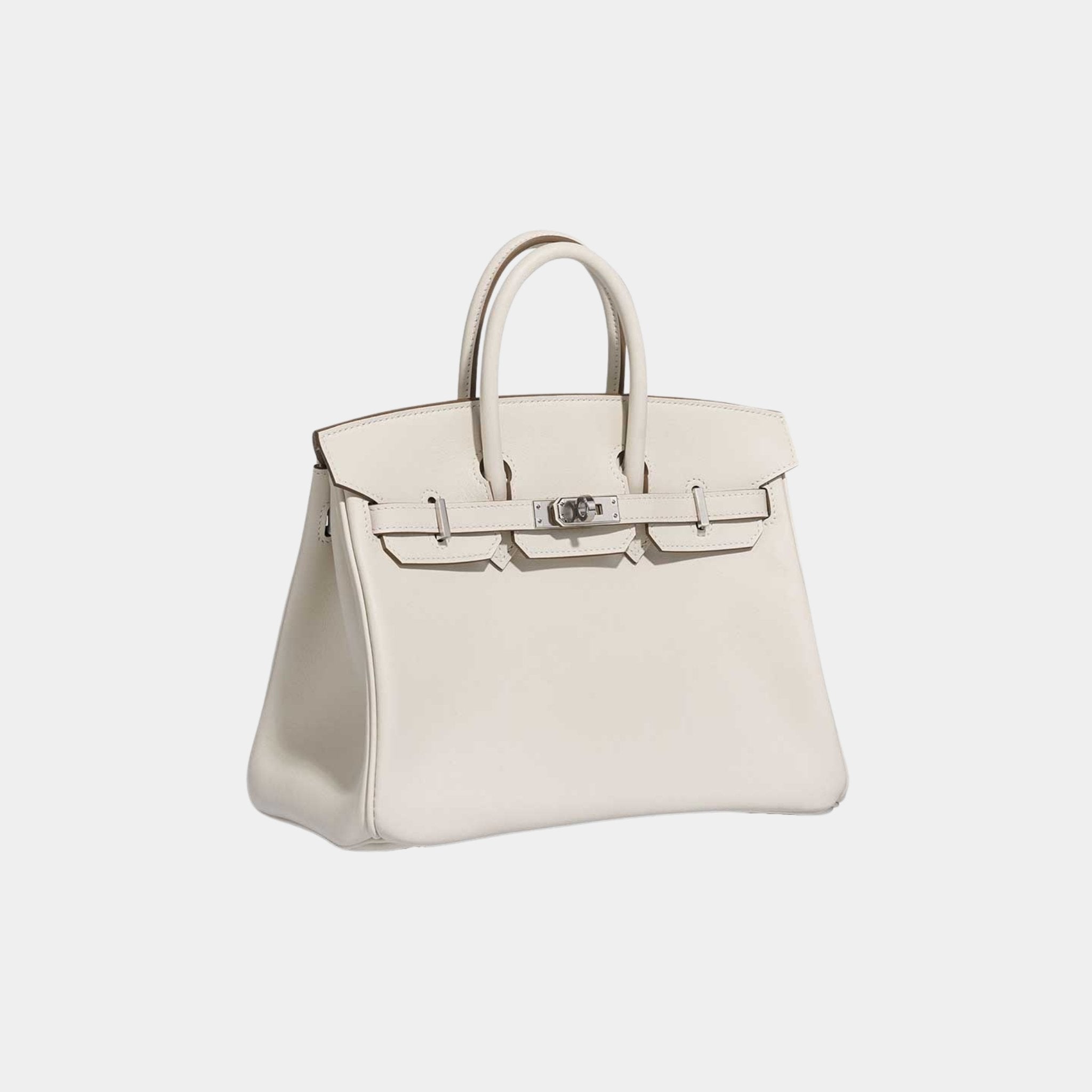 Hermes Birkin 25 Swift Mushroom, Side