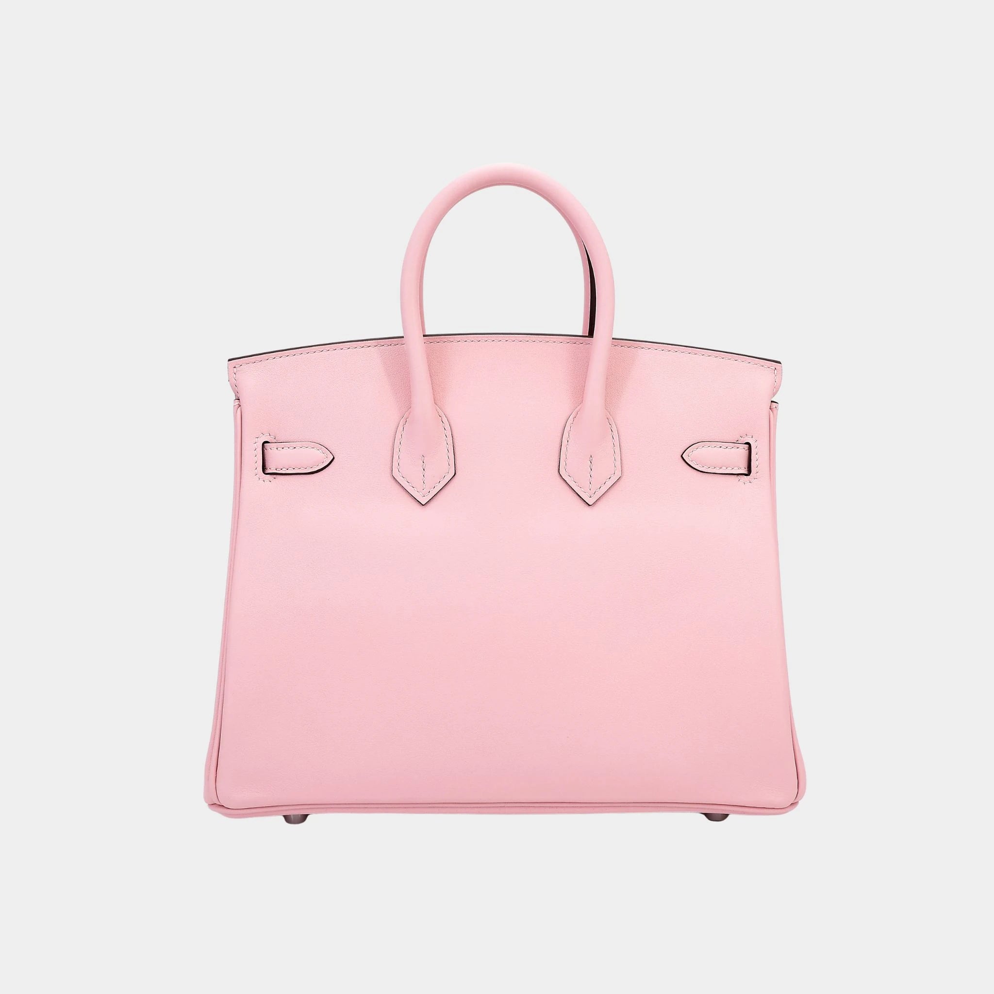 Birkin 25 Swift Rose Sakura PHW, Back