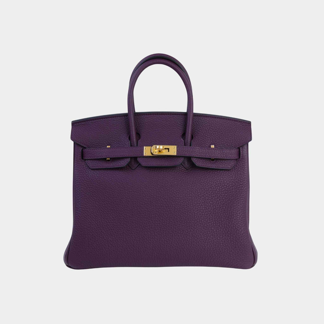 Hermes Birkin 25 Togo Cassis GHW, Front