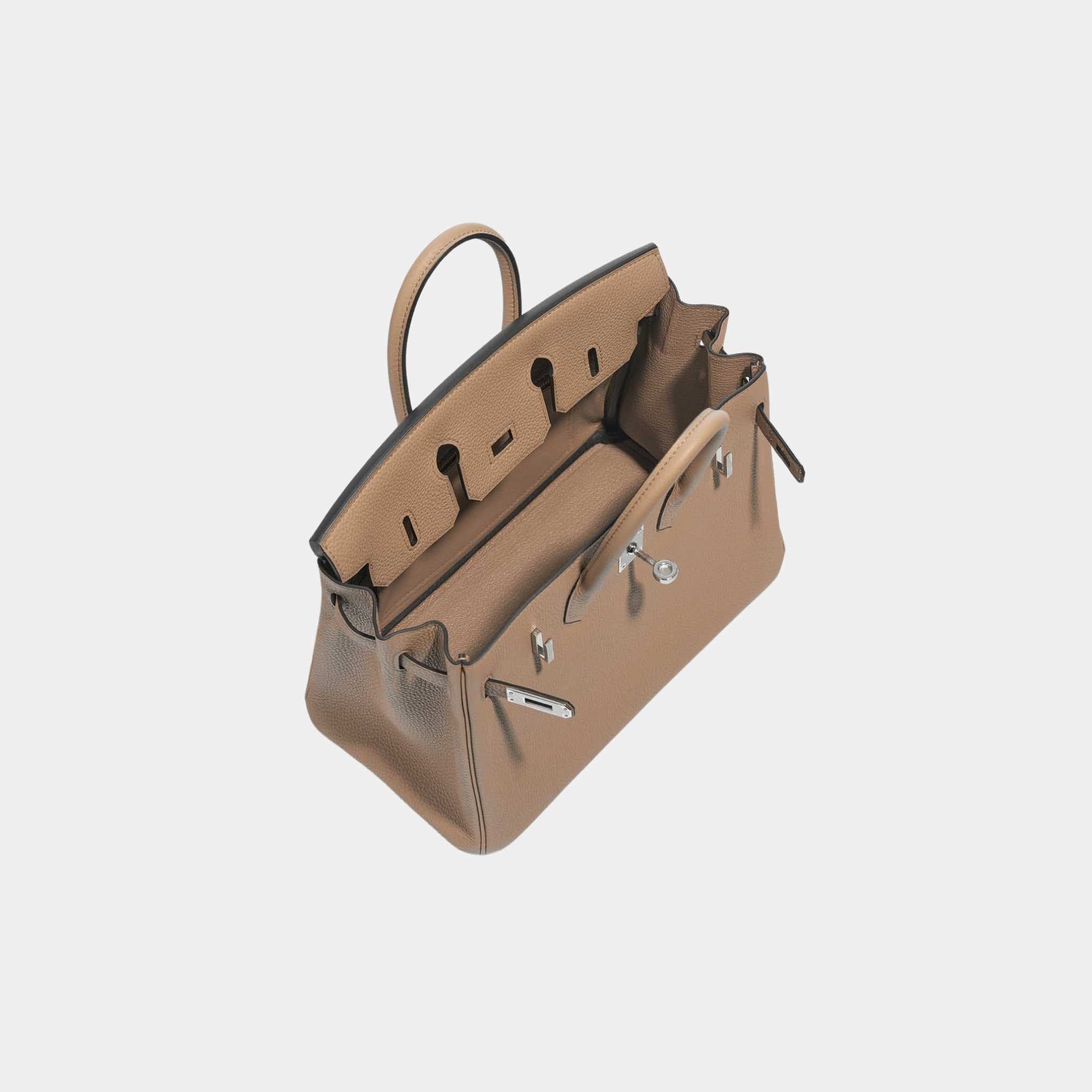 Hermes Birkin 25 Togo Chai, Top