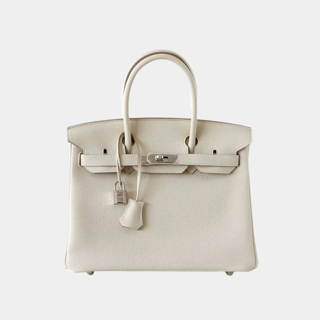 Hermes Birkin 25 Togo Craie PHW, Front