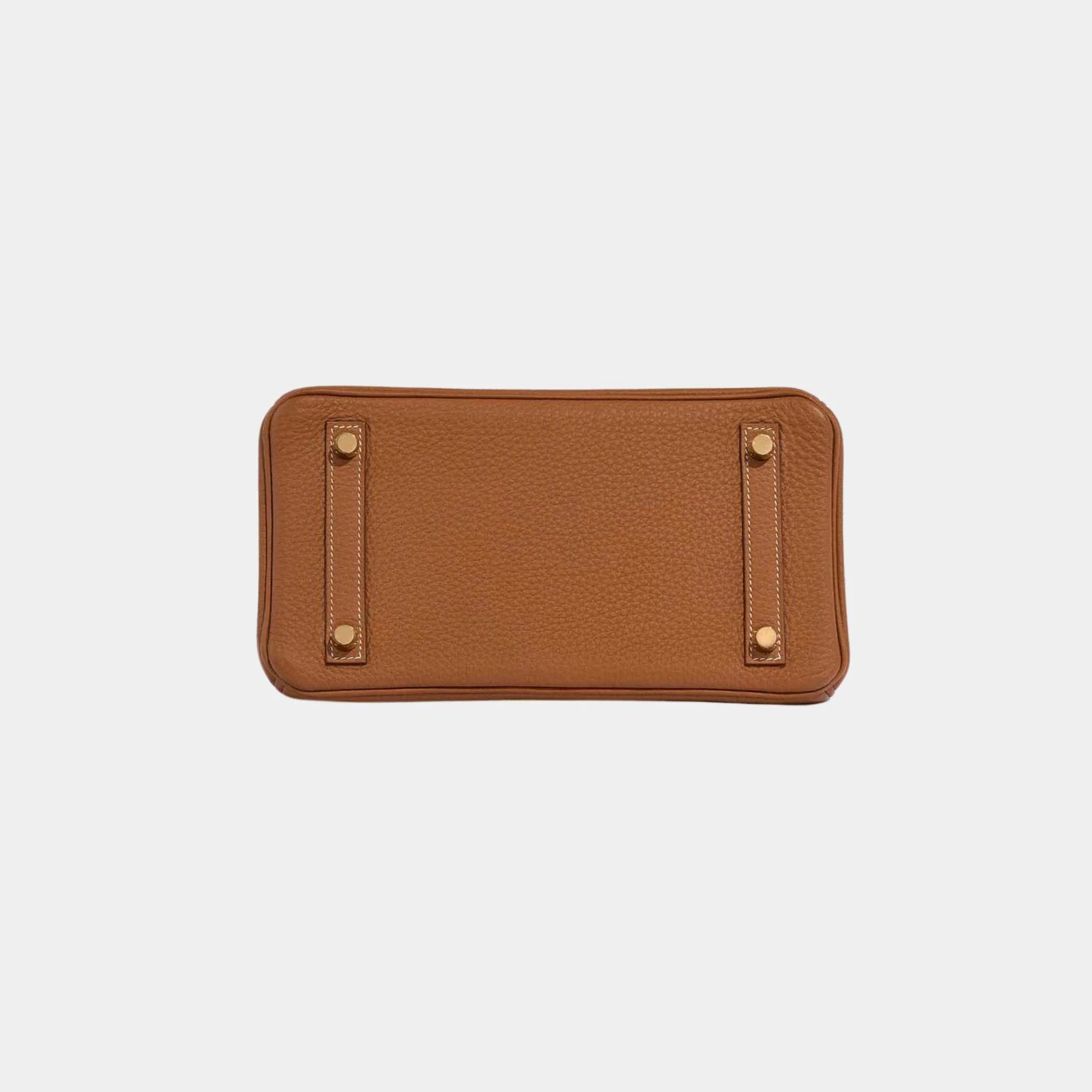 Hermes Birkin 25 Togo Gold, Bottom