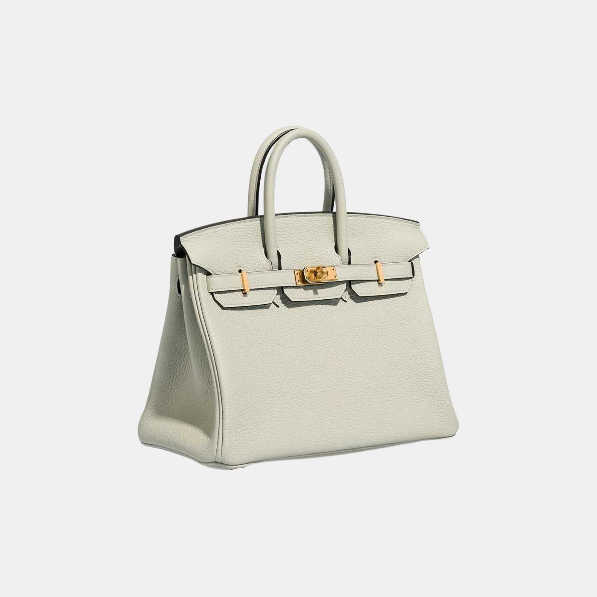 Hermes Birkin 25 Togo Gris Neve, Side