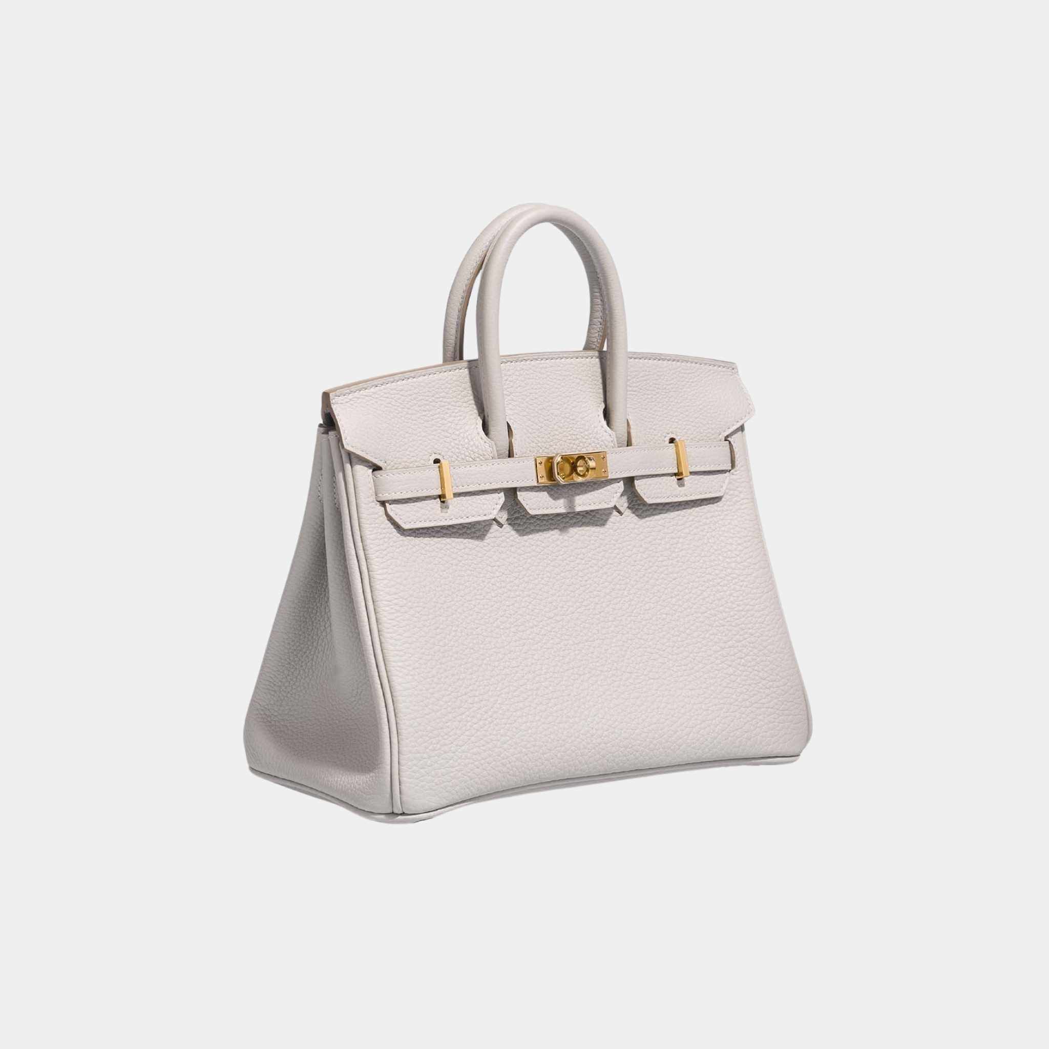 Hermes Birkin 25 Togo Gris Perle GHW, Side