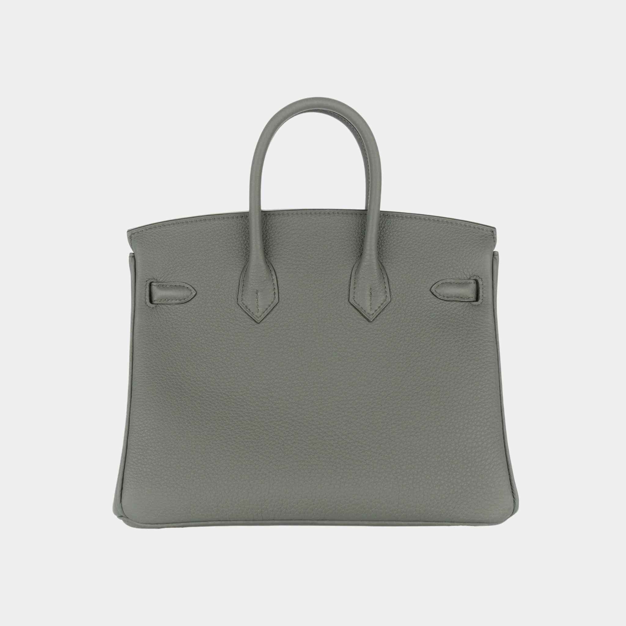 Hermes Birkin 25 Togo Vert Amande GHW, Back