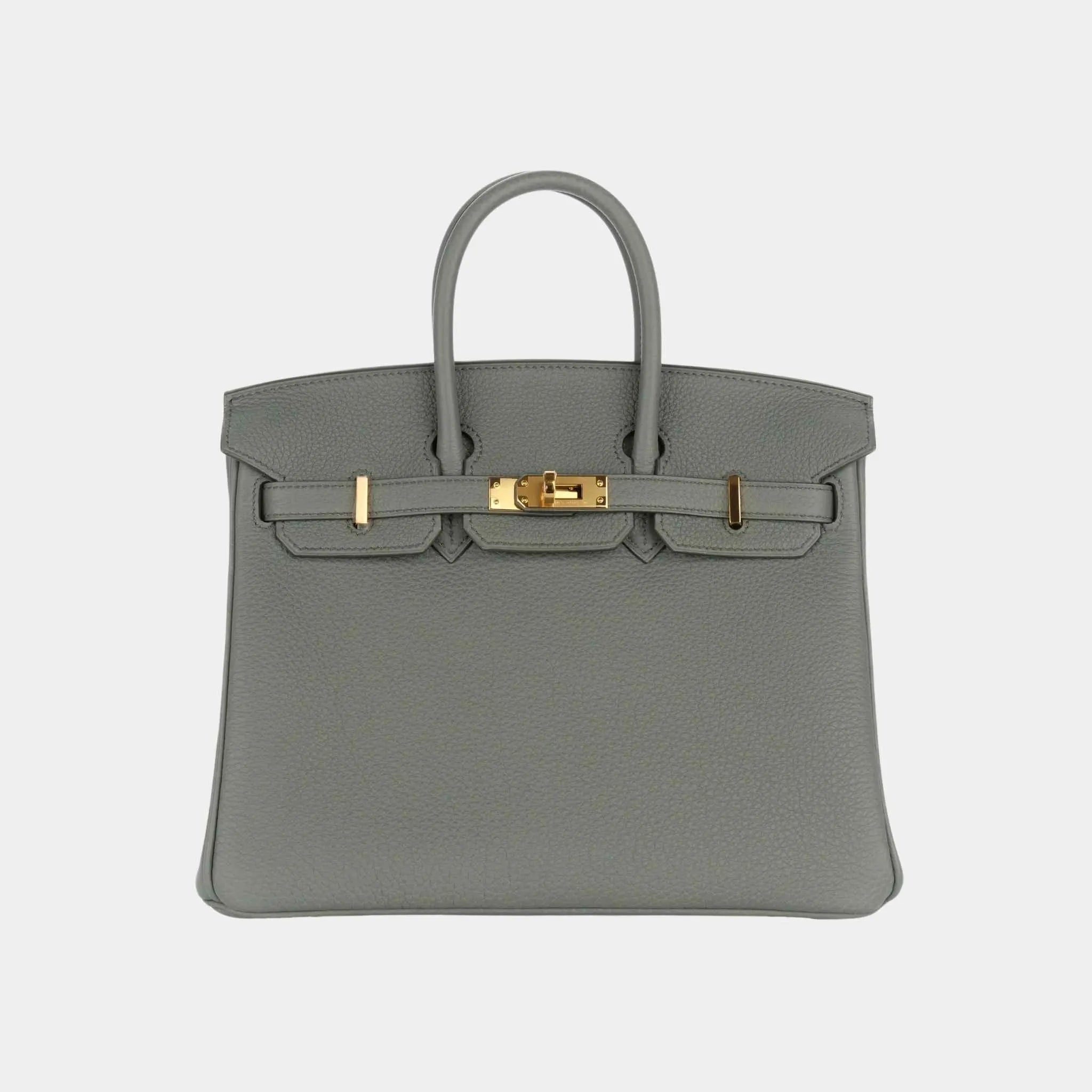 Hermes Birkin 25 Togo Vert Amande GHW, Front