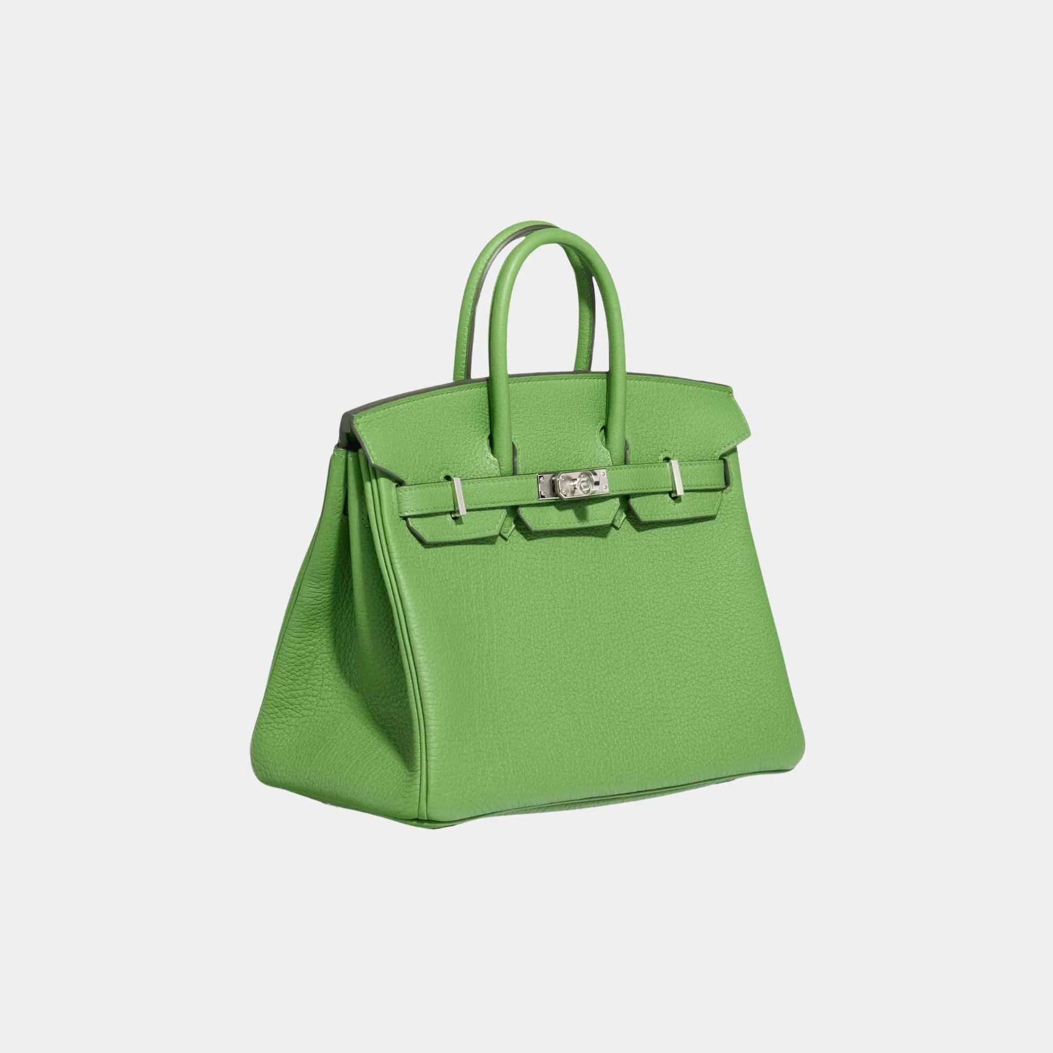 Hermes Birkin 25 Togo Vert Yucca, Side