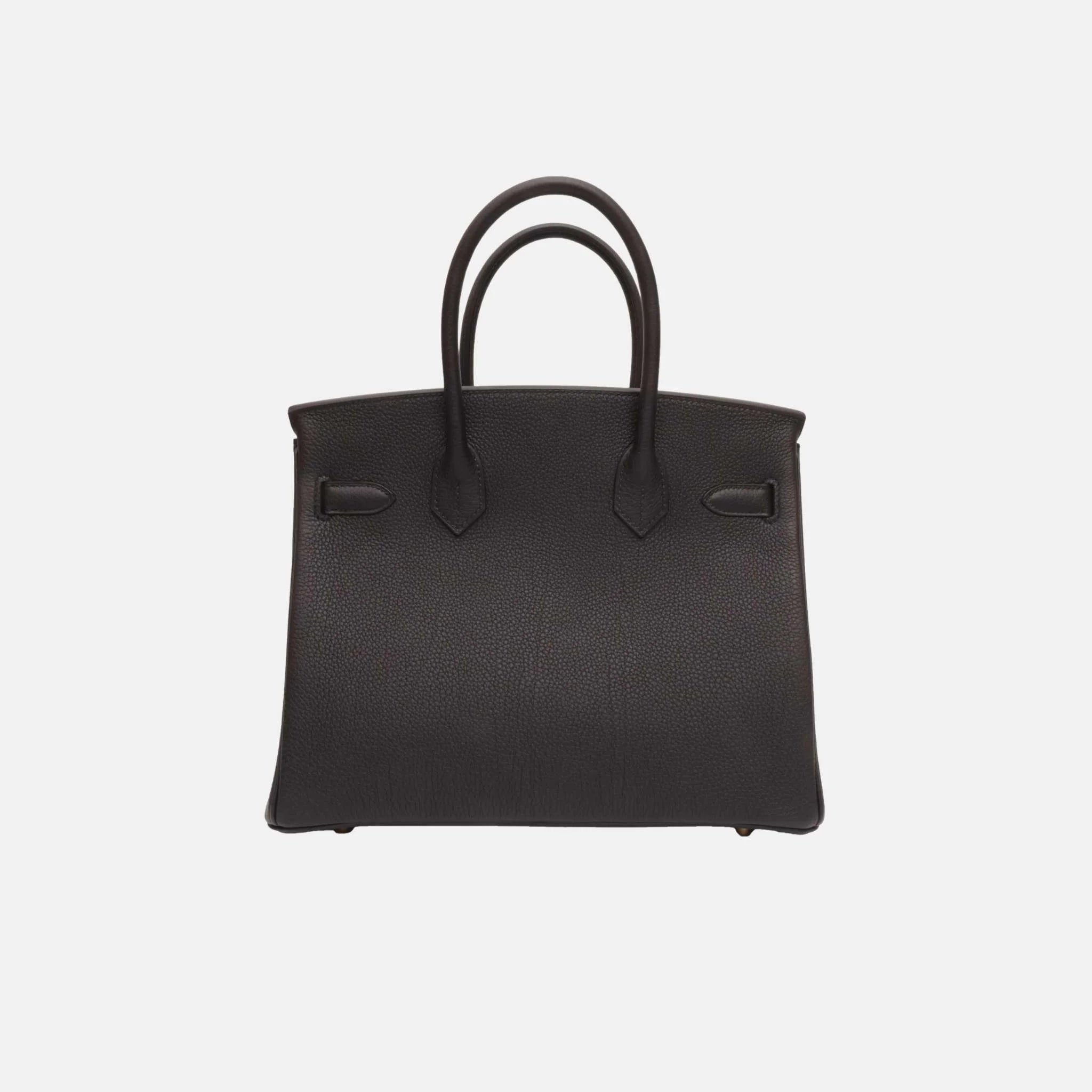 Hermes Birkin 30 Black Togo PBHW, Back