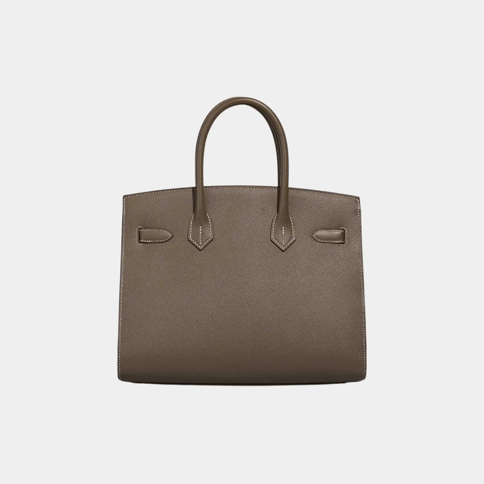 Hermes Birkin 30 Epsom Etoupe GHW, Back