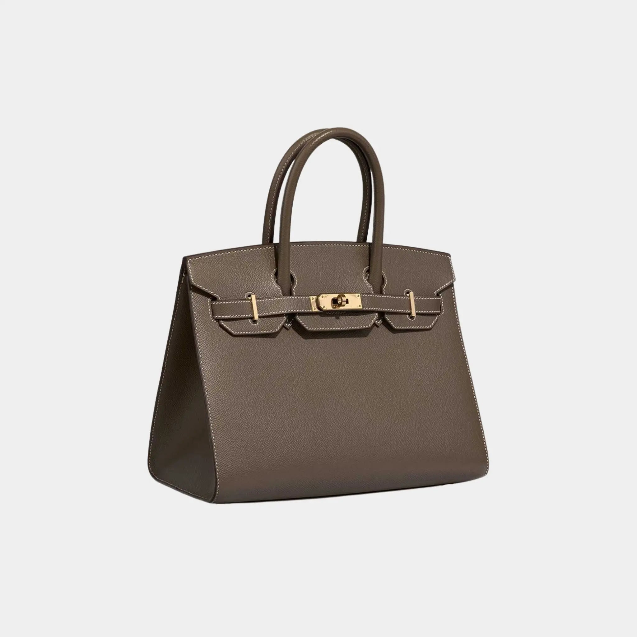 Hermes Birkin 30 Epsom Etoupe GHW, Side
