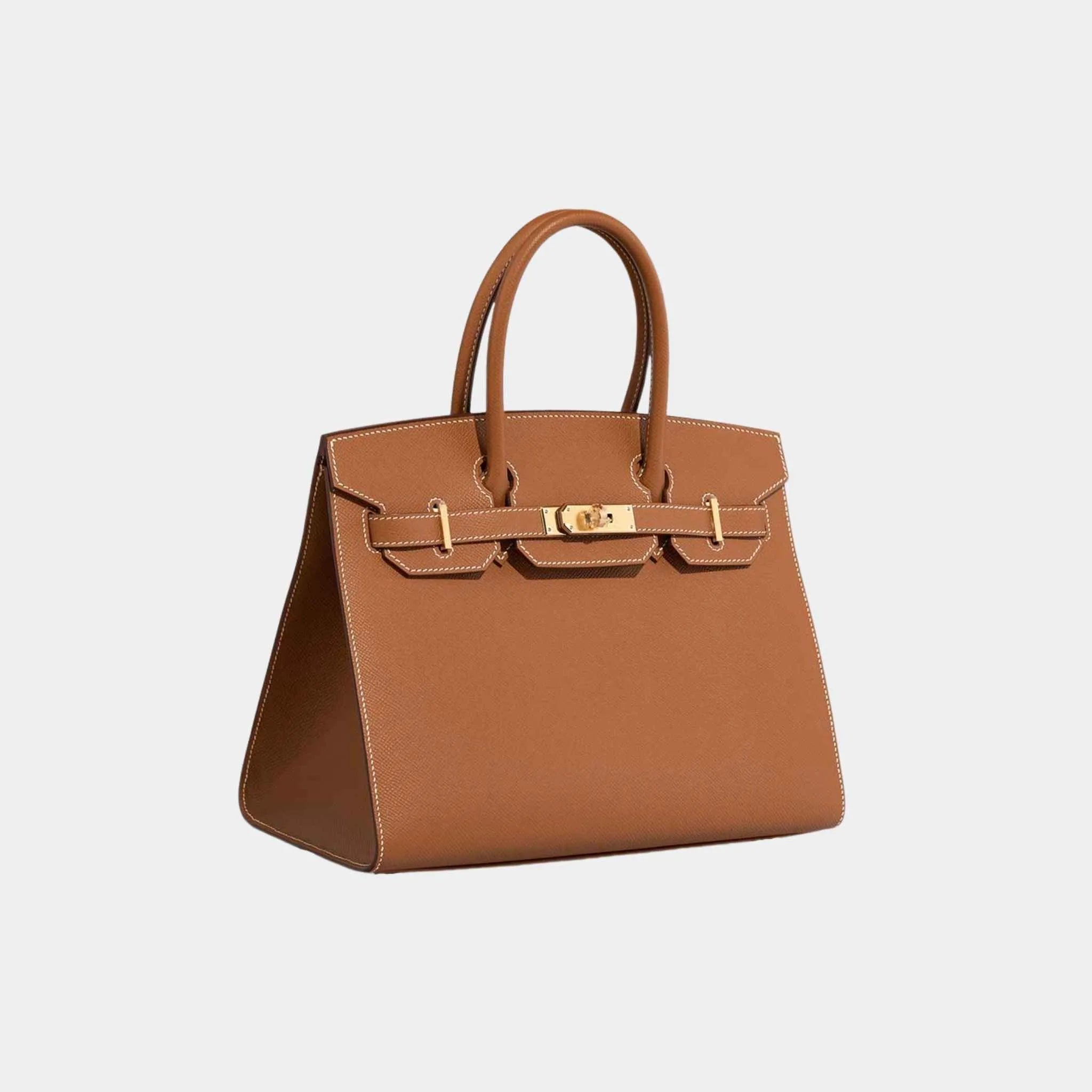 Hermes Birkin 30 Epsom Sellier Gold GHW, Side