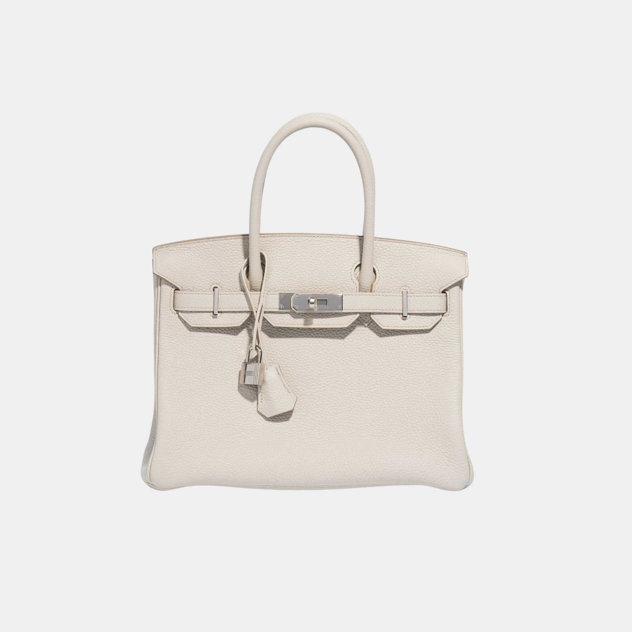 Hermes Birkin 30 Togo Beton PHW, Front