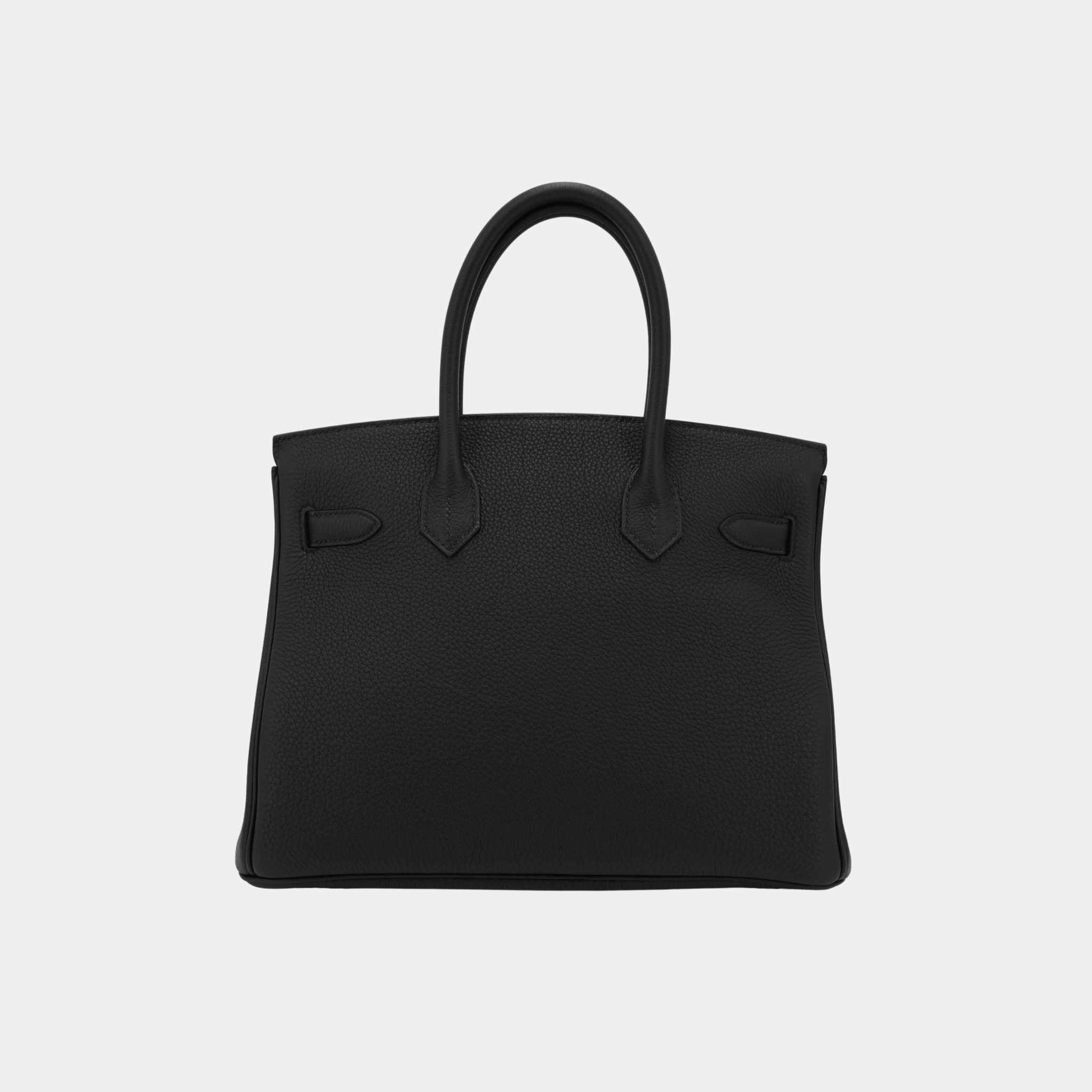 Hermes Birkin 30 Togo Black GHW, Back