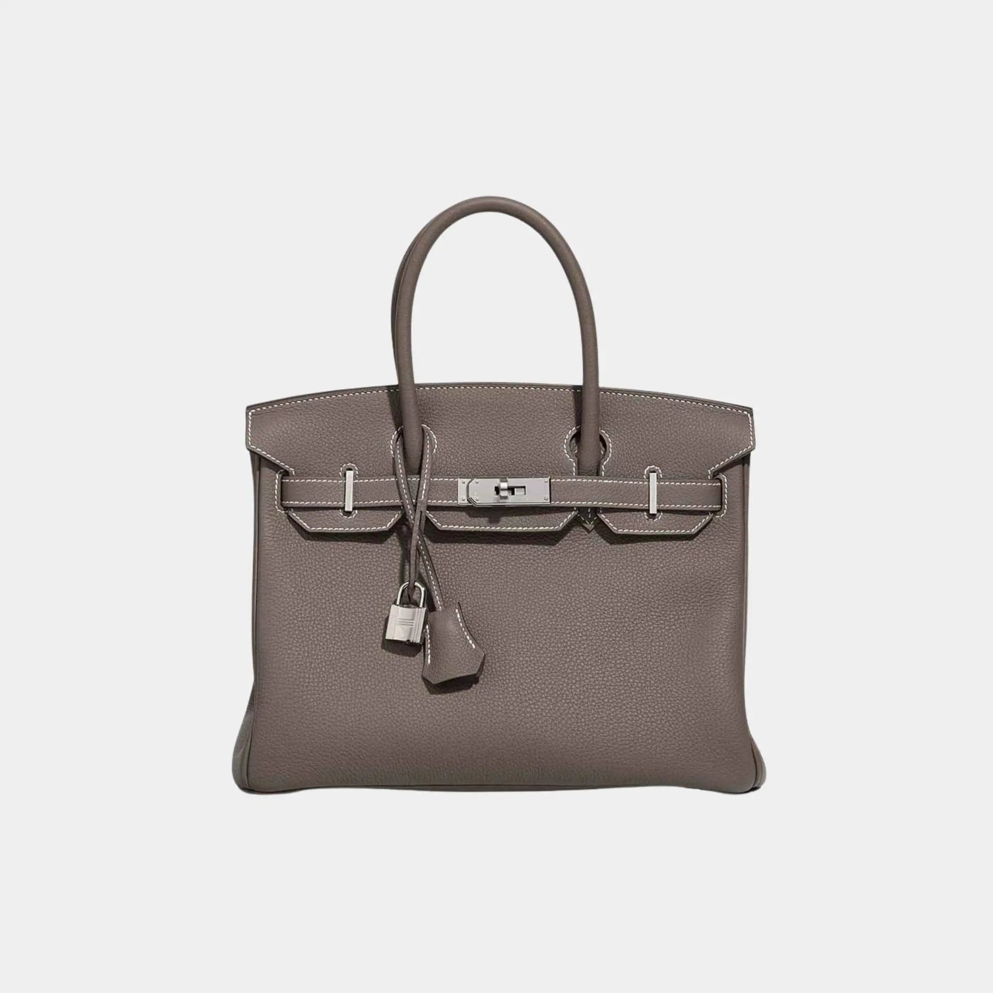 Hermes Birkin 30 Togo Etoupe PHW, Front