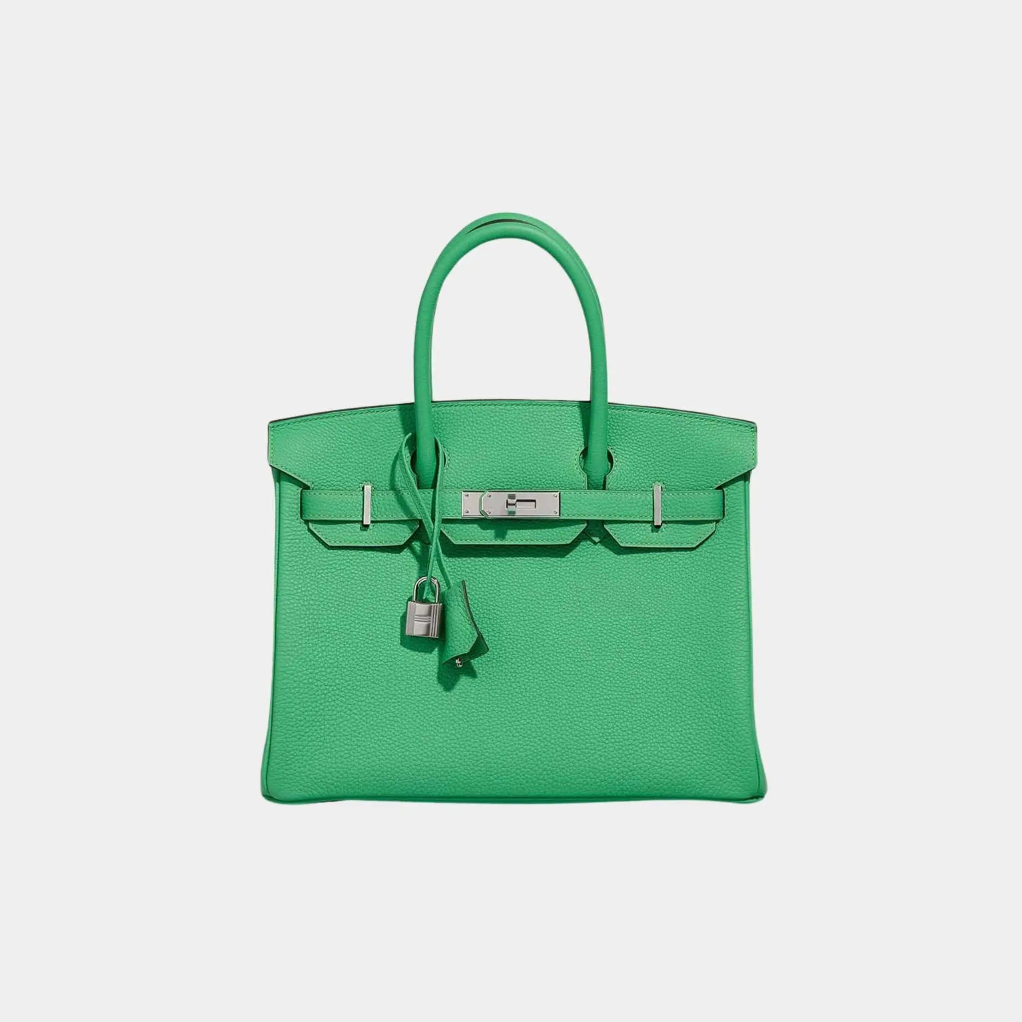Hermes Birkin 30 Togo Vert Comics PHW, Front