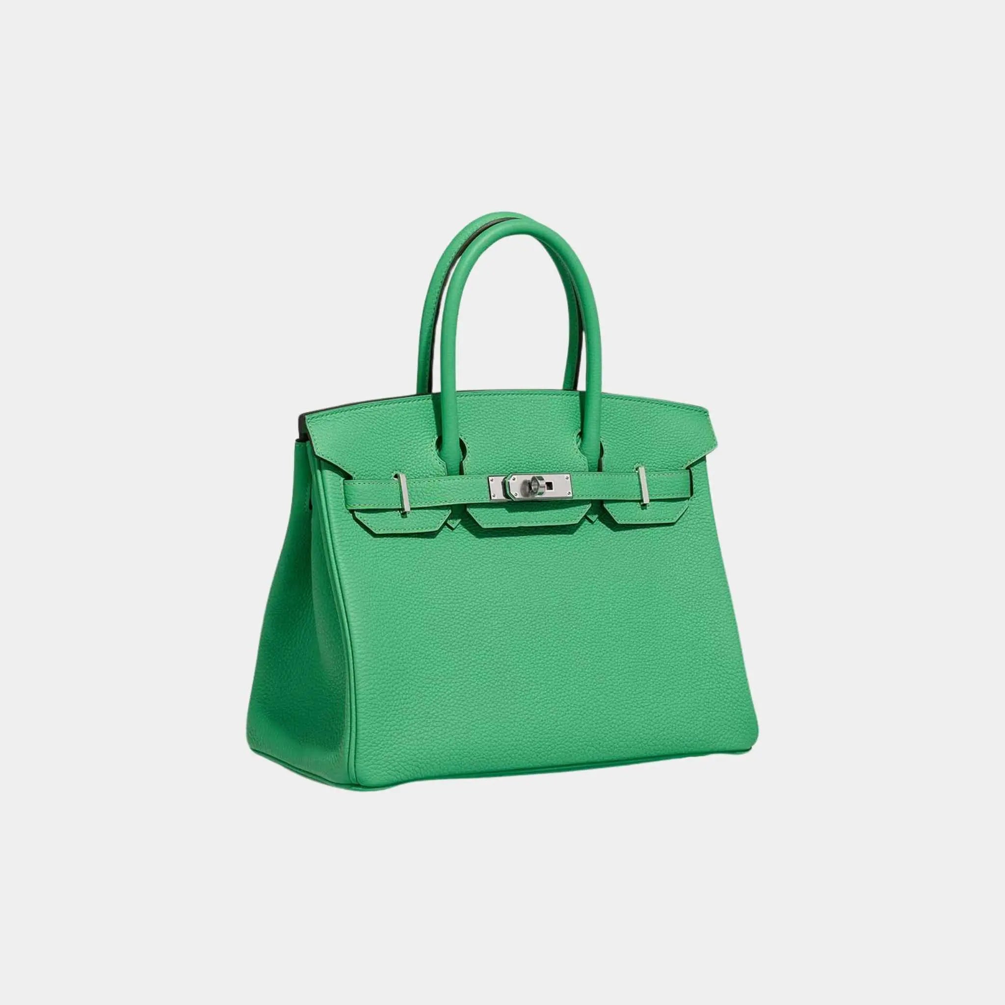 Hermes Birkin 30 Togo Vert Comics PHW, Side