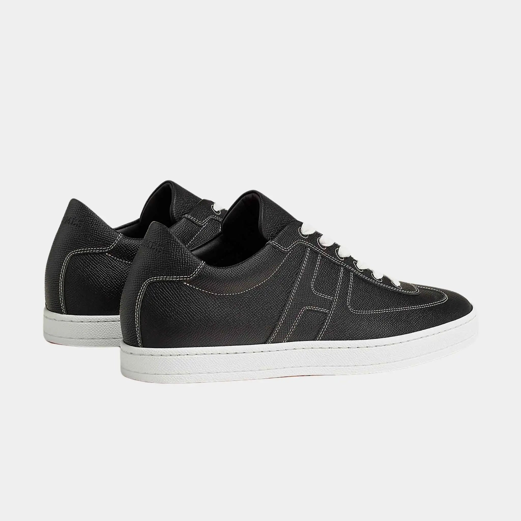 Hermes Boomerang Sneaker Epsom Calfskin, Noir, Back