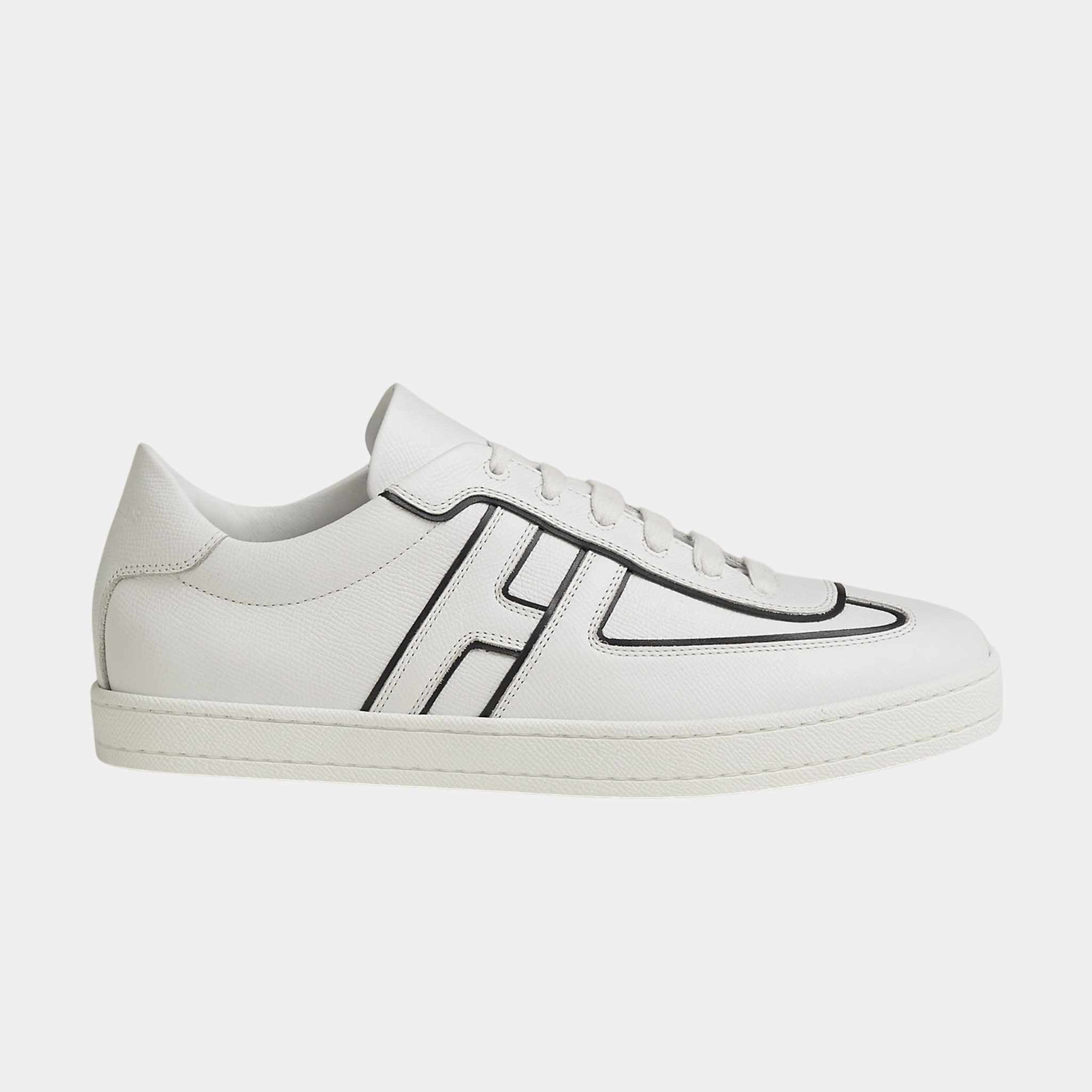 Hermes Boomerang Sneaker Monochrome Epsom Calfskin, Side