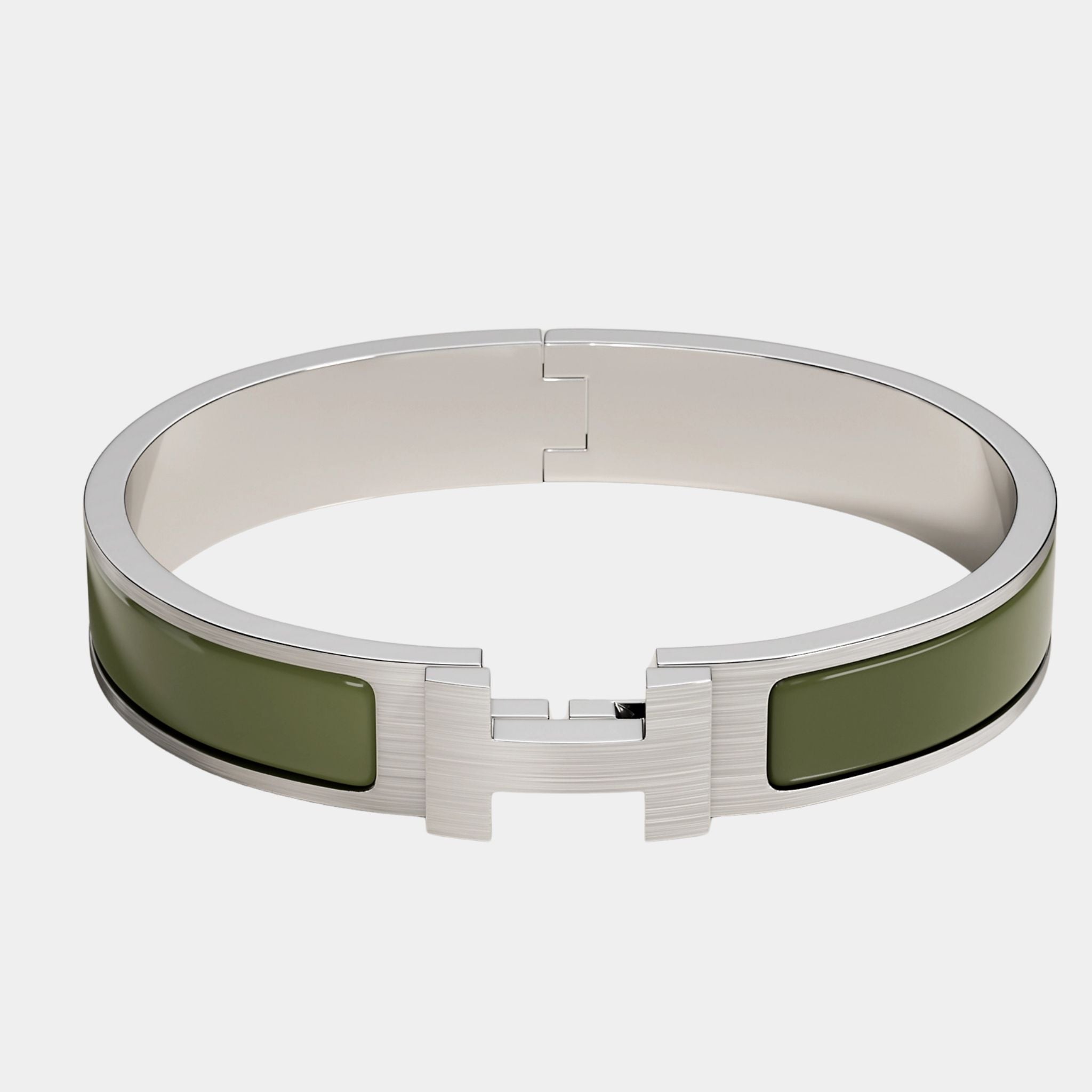 Clic HH Narrow Bracelet Palladium Plated