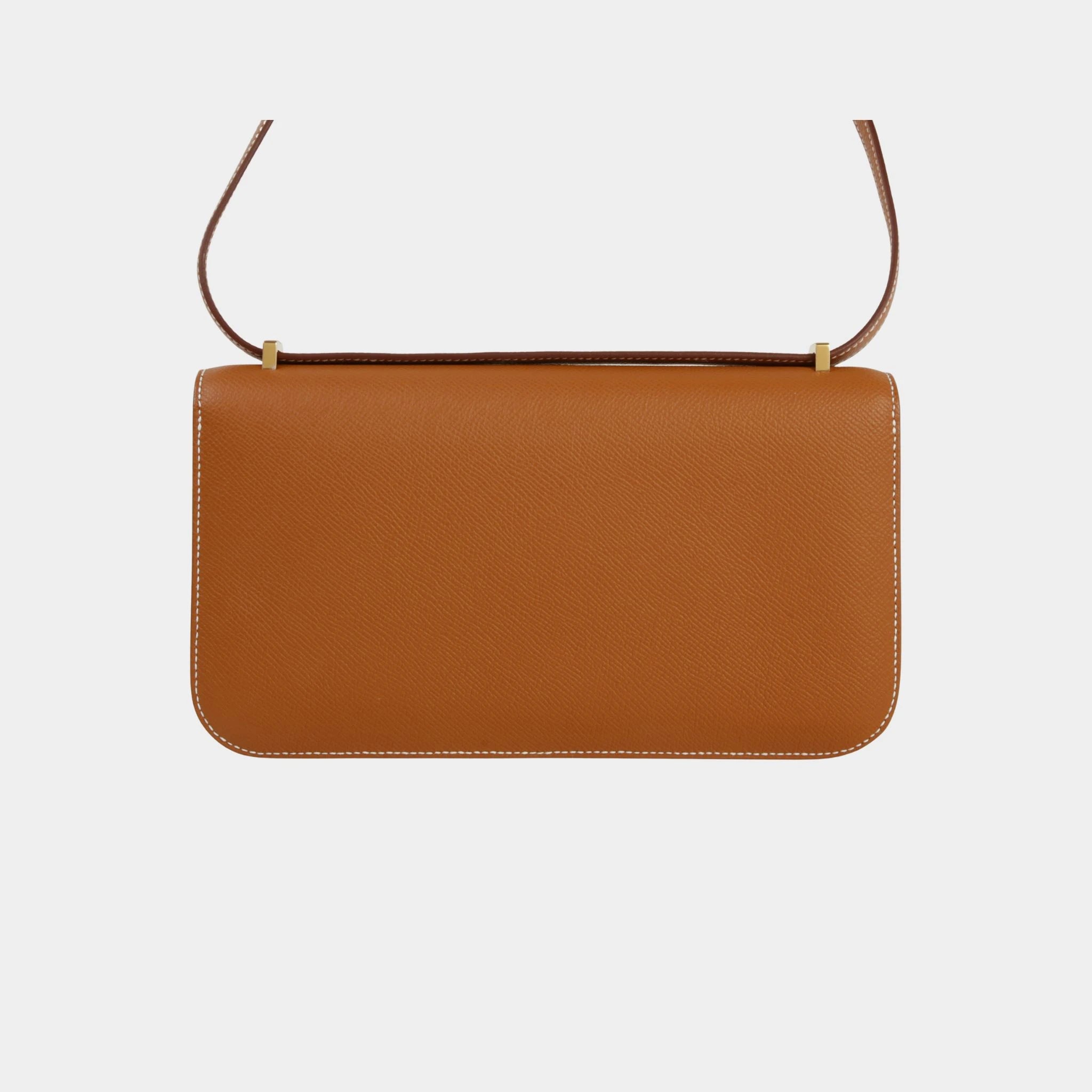 Hermes Constance Elan 2024 Epsom Gold GHW, Back